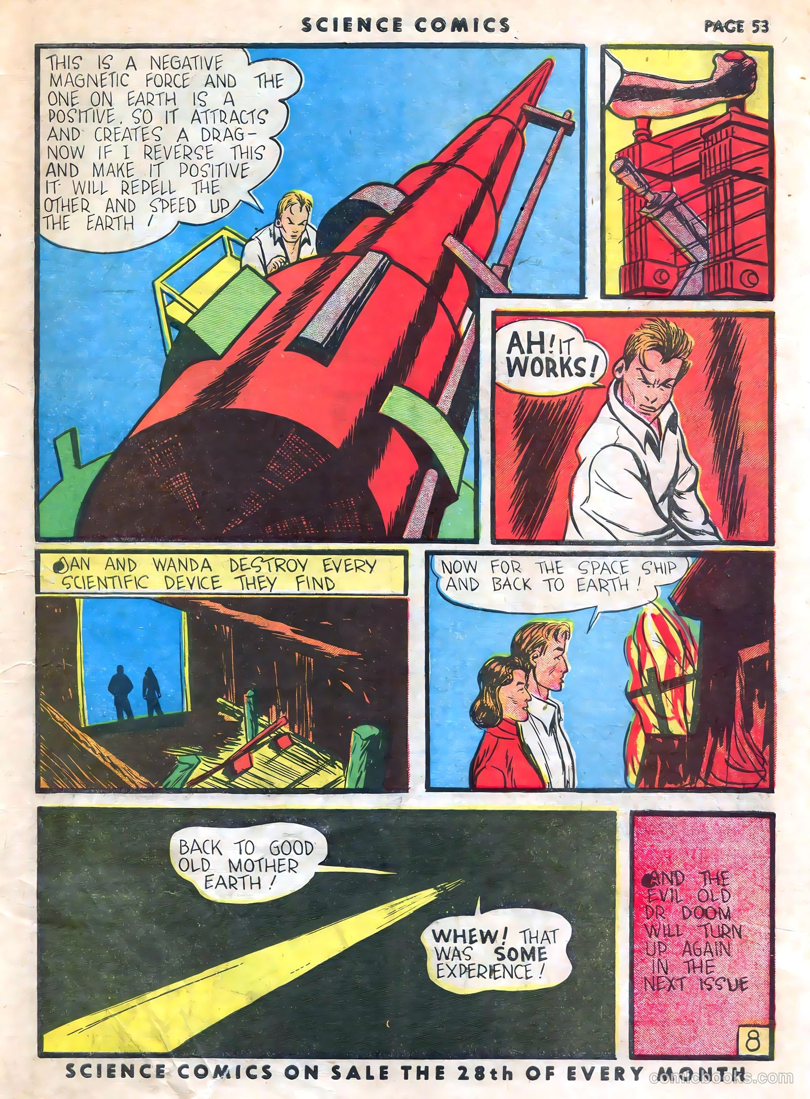 Science Comics #7 — page 44 of 50