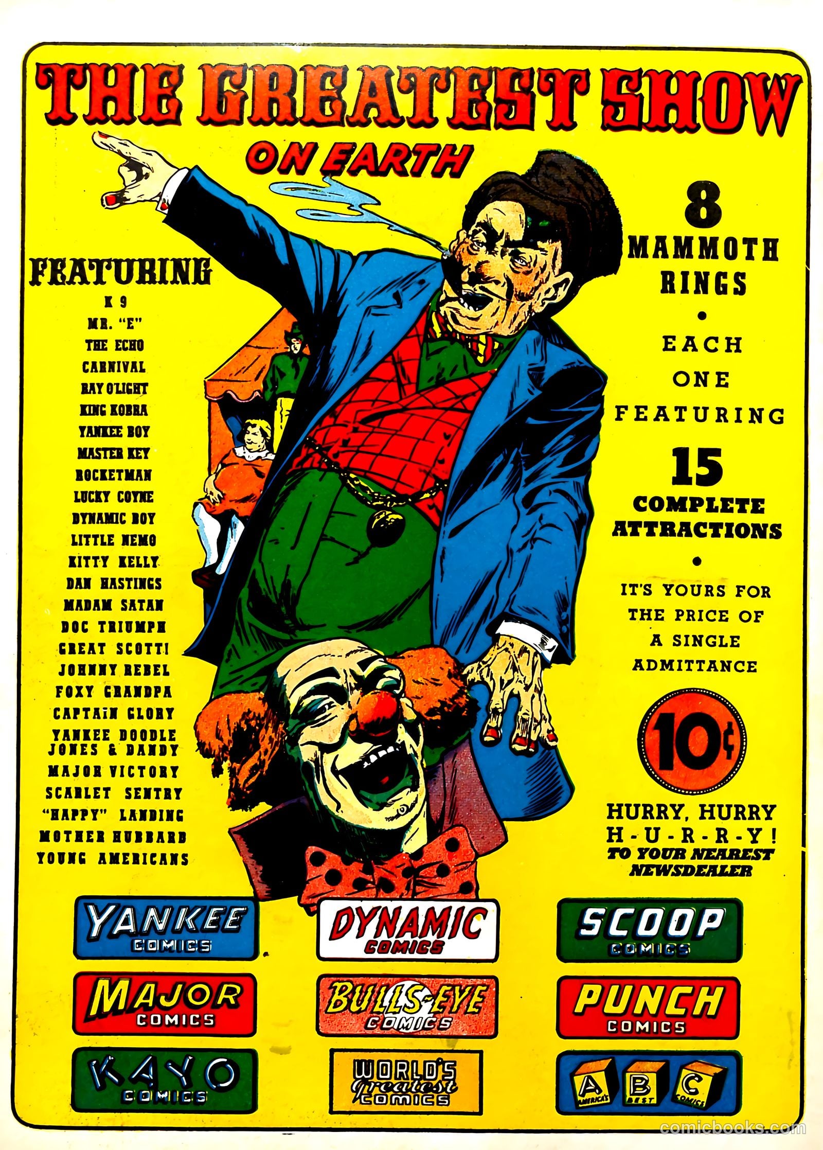 Scoop Comics #1 — page 68 of 68