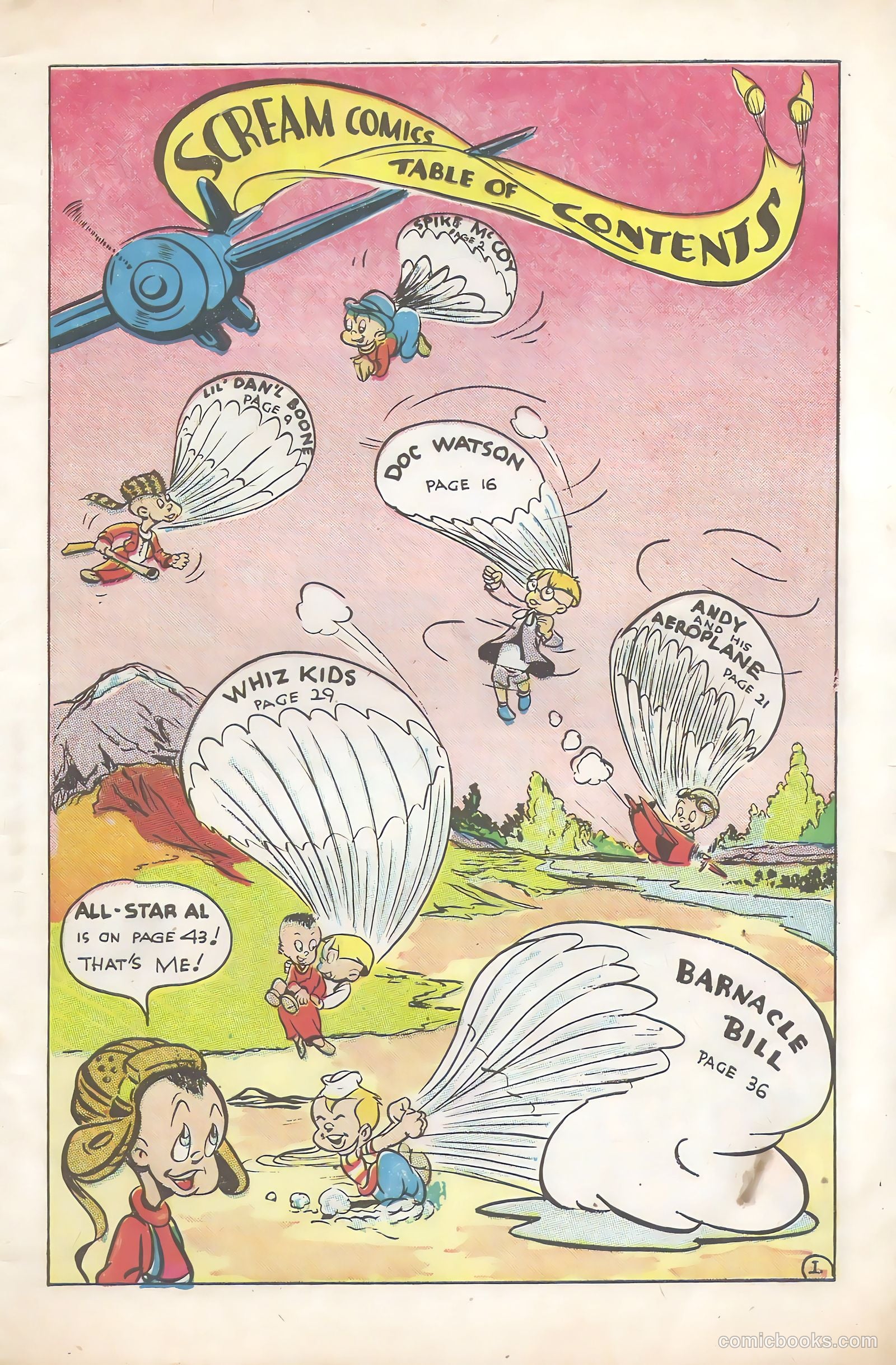 Scream Comics #1 — page 3 of 52