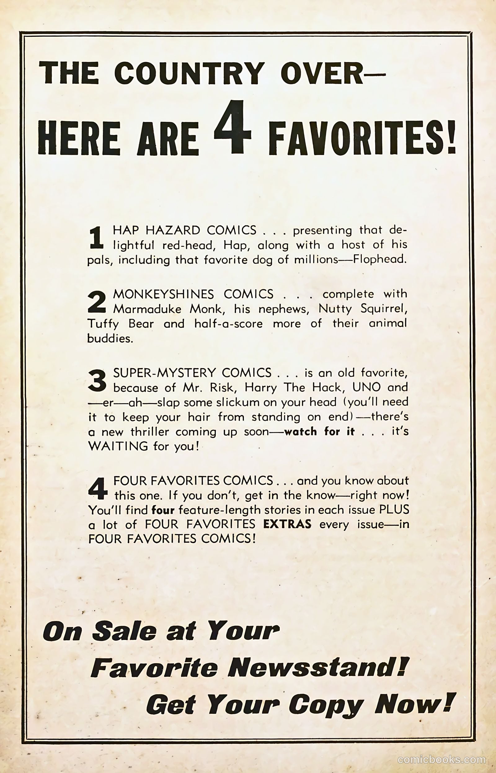 Scream Comics #11 — page 50 of 51