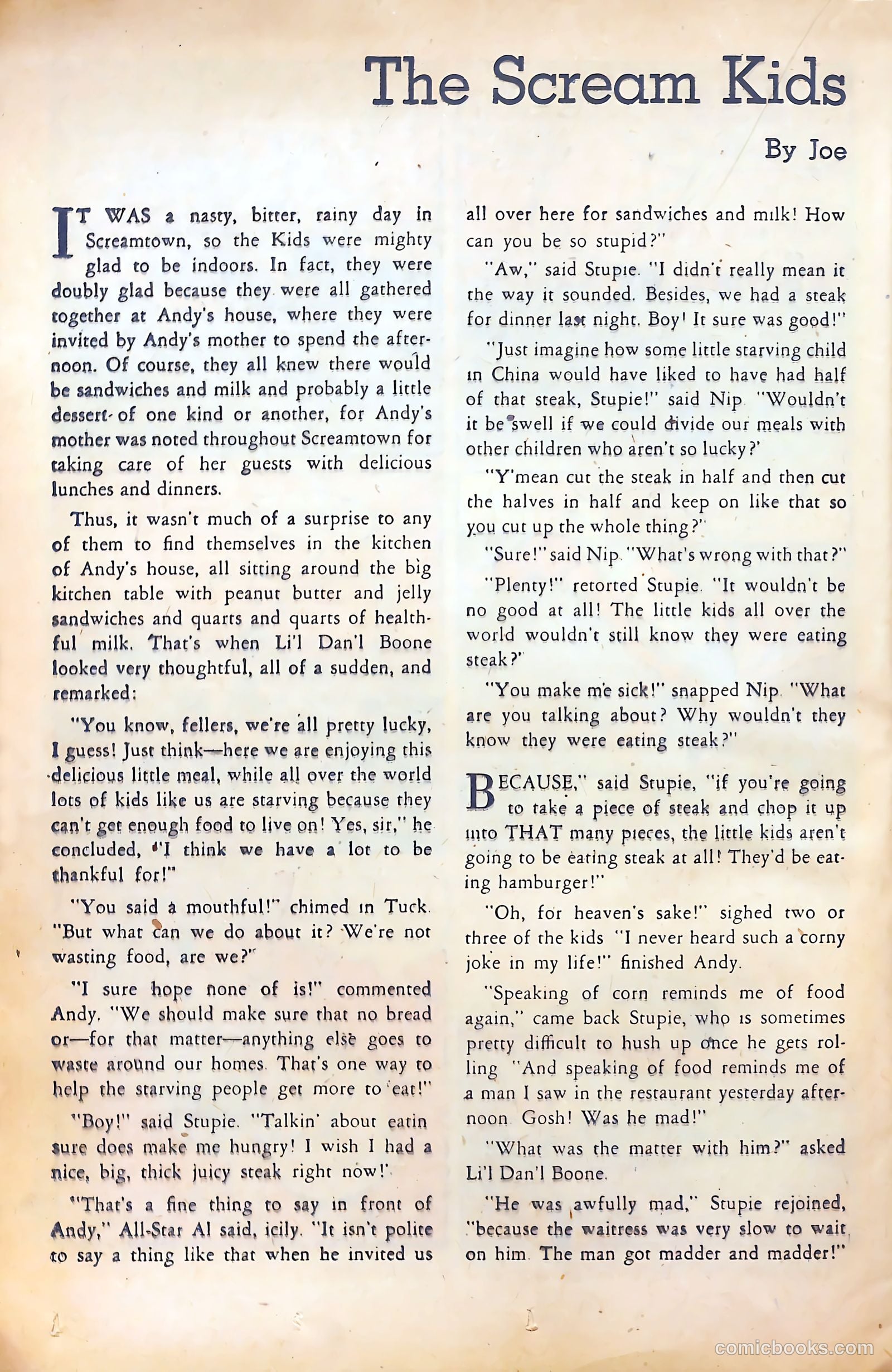 Scream Comics #12 — page 32 of 52