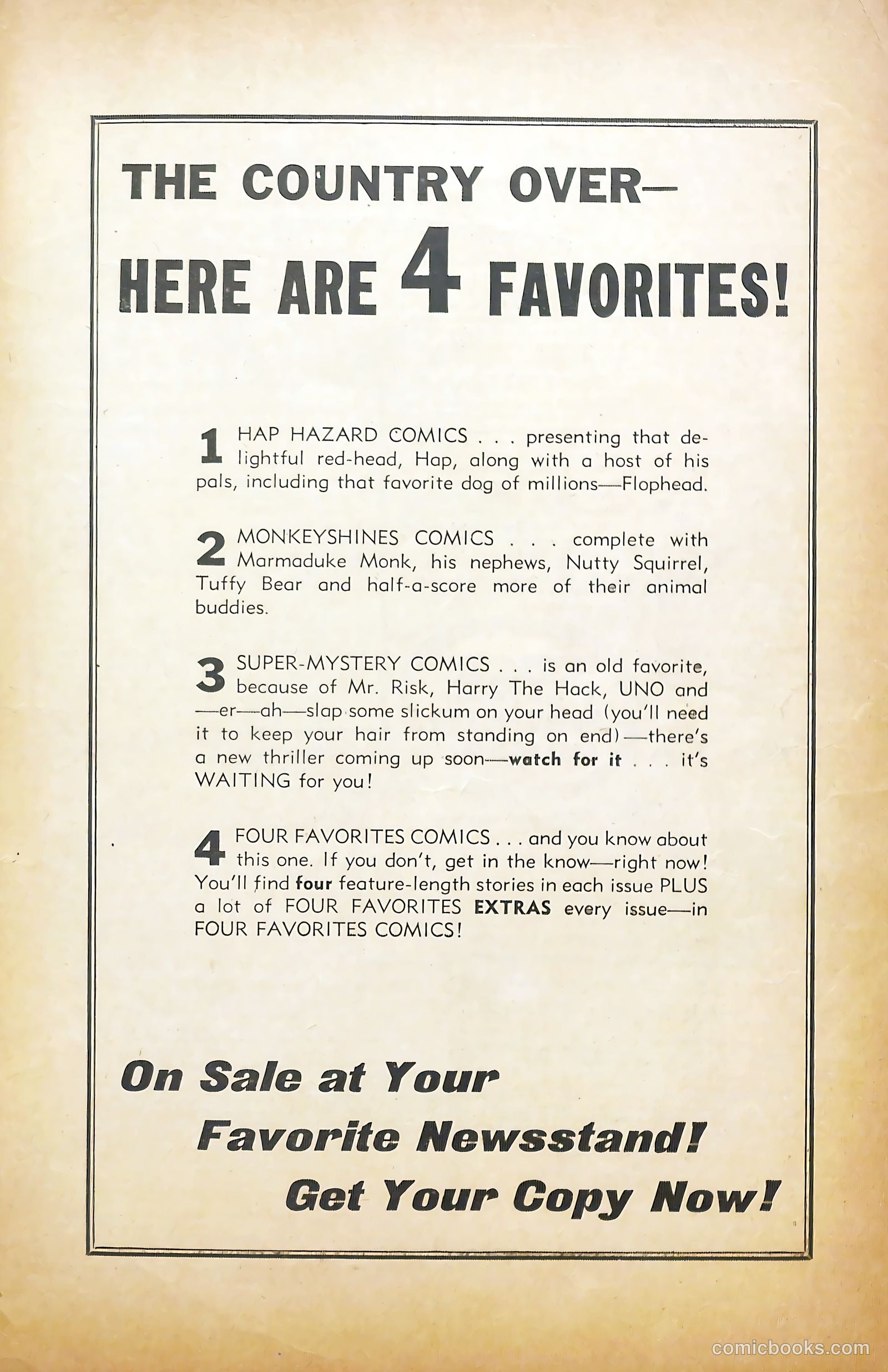 Scream Comics #13 — page 52 of 53