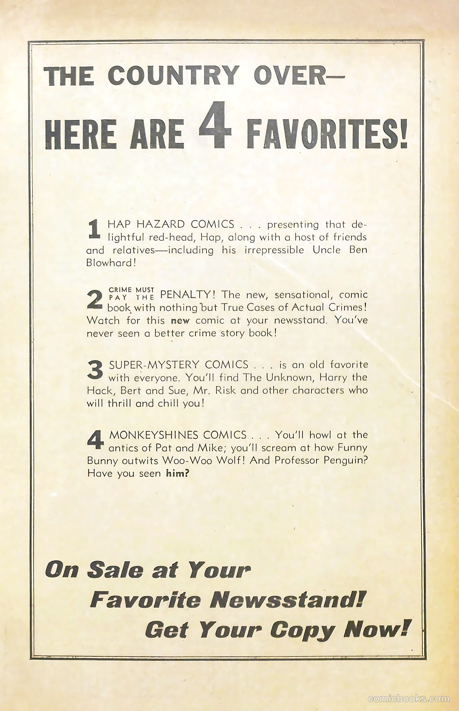Scream Comics #18 — page 51 of 52