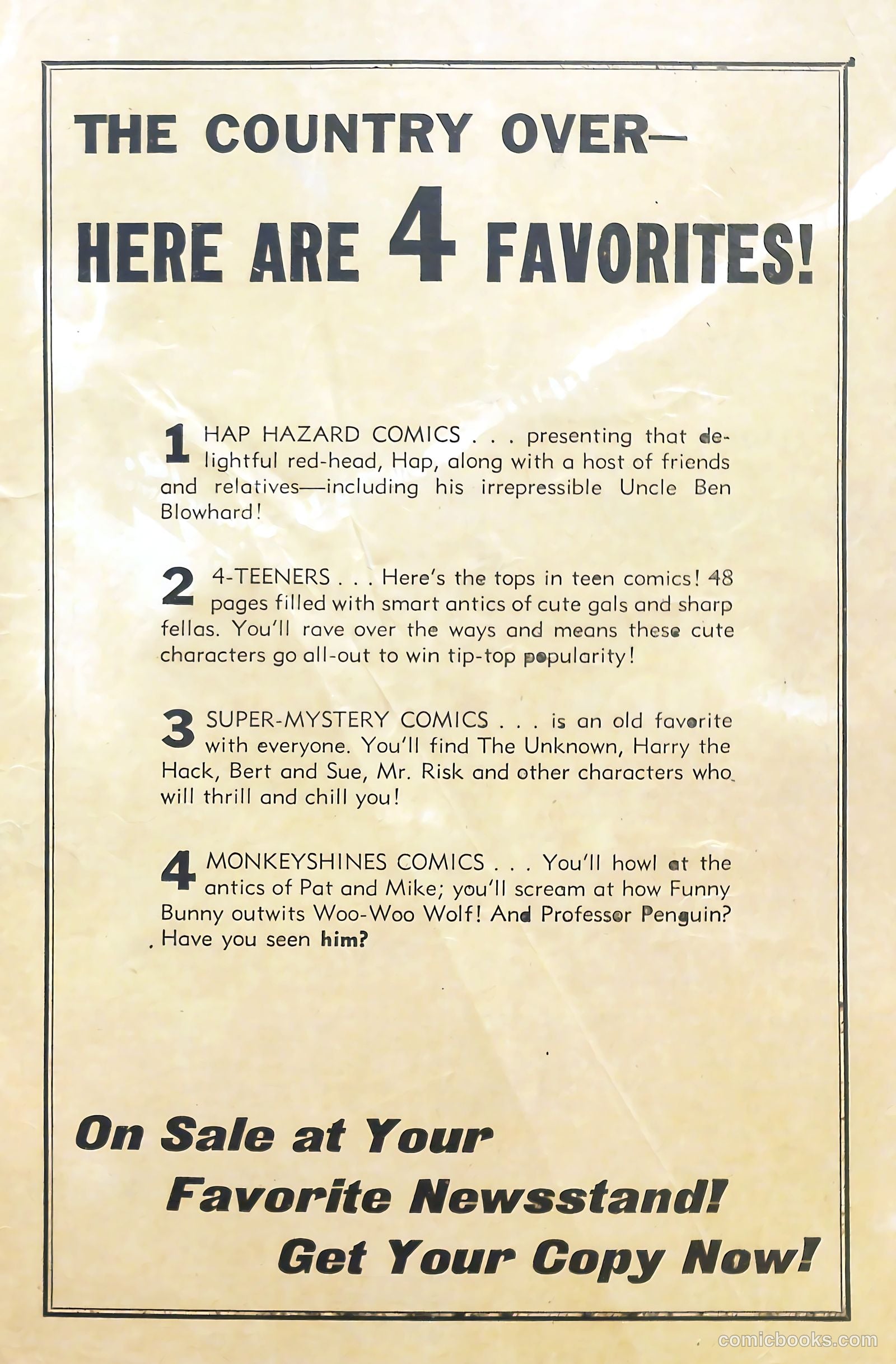Scream Comics #19 — page 51 of 52