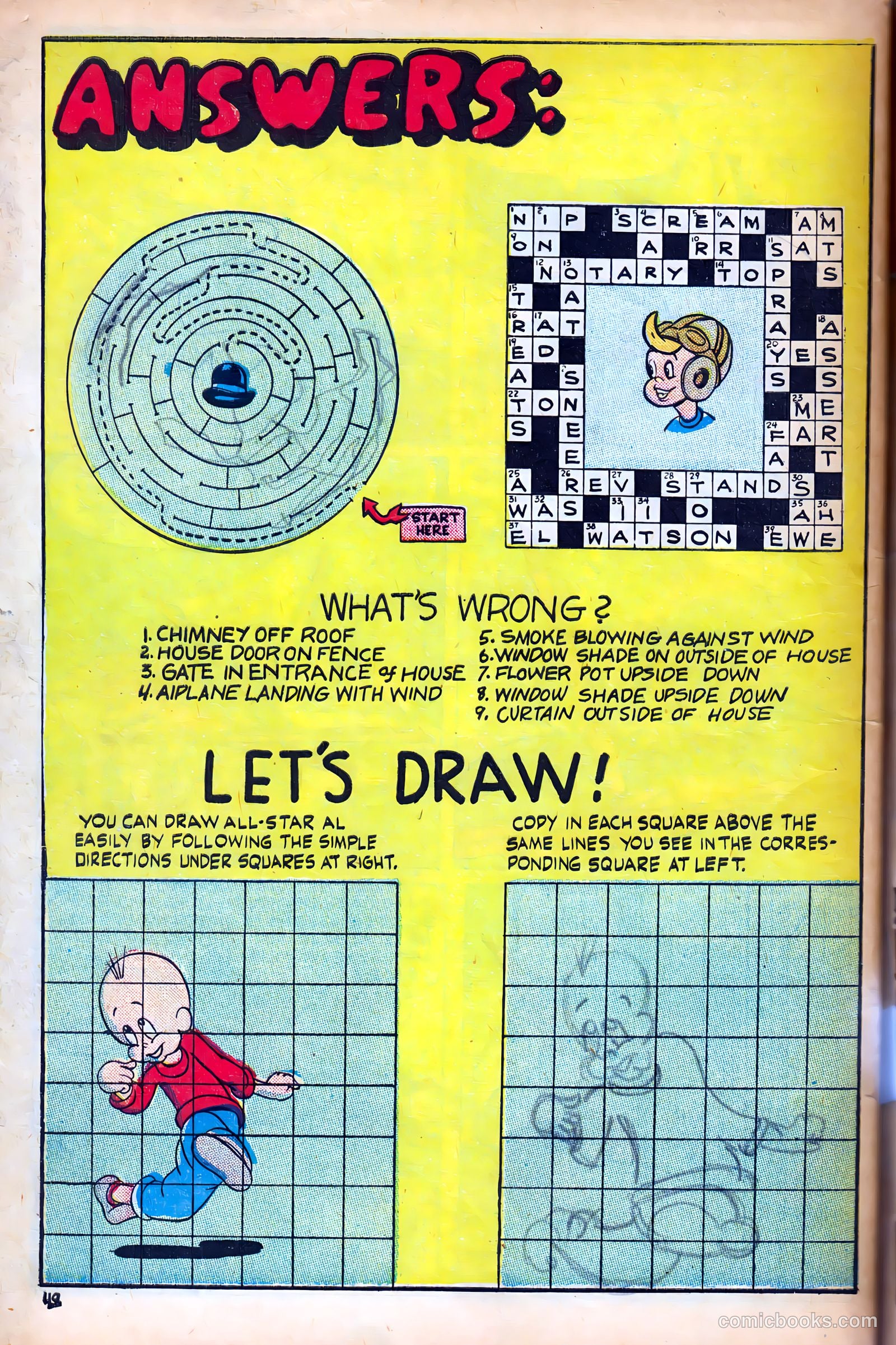 Scream Comics #2 — page 50 of 52