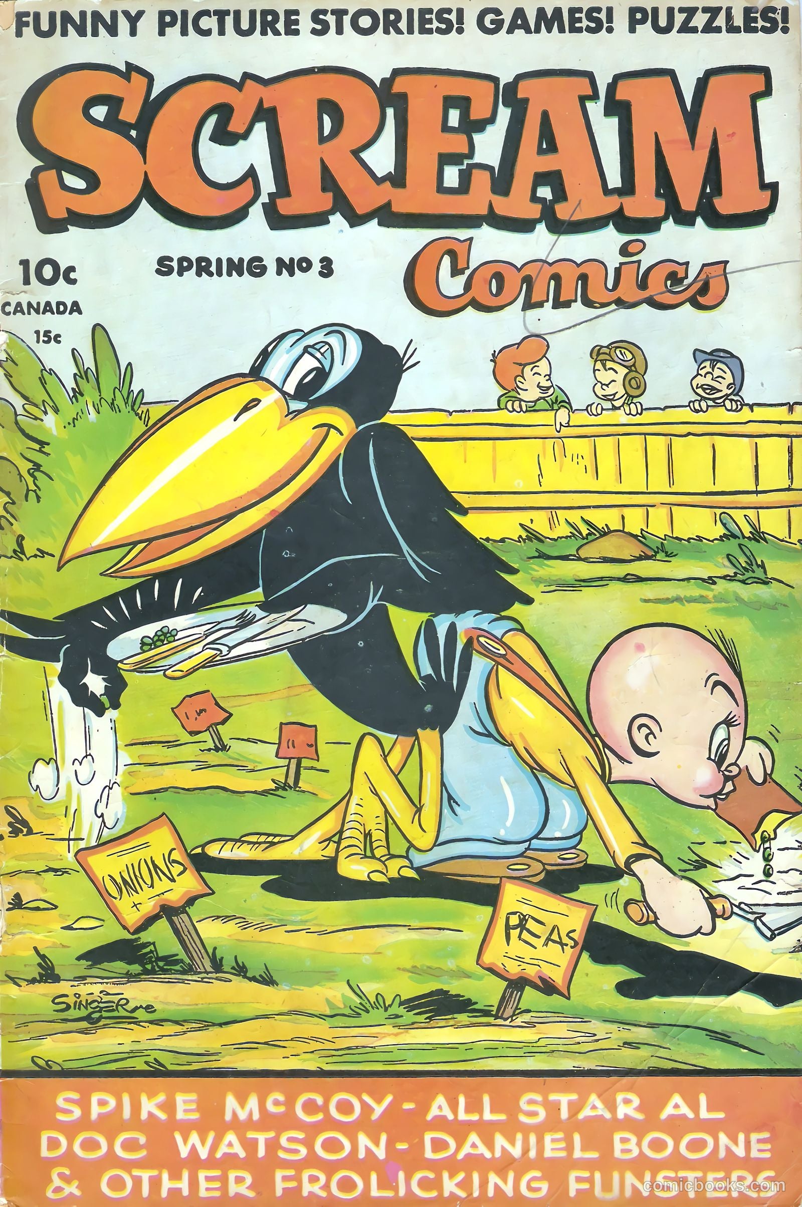 Scream Comics #3 — page 1 of 52
