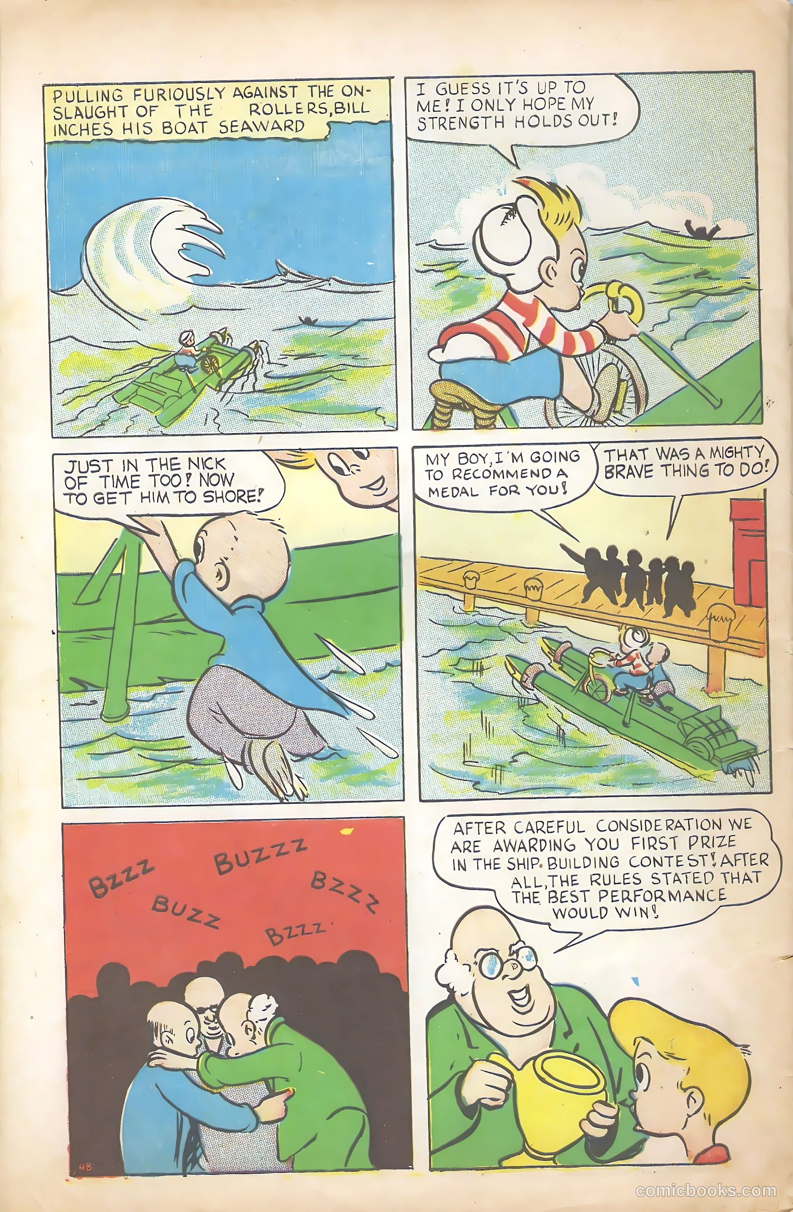 Scream Comics #3 — page 50 of 52