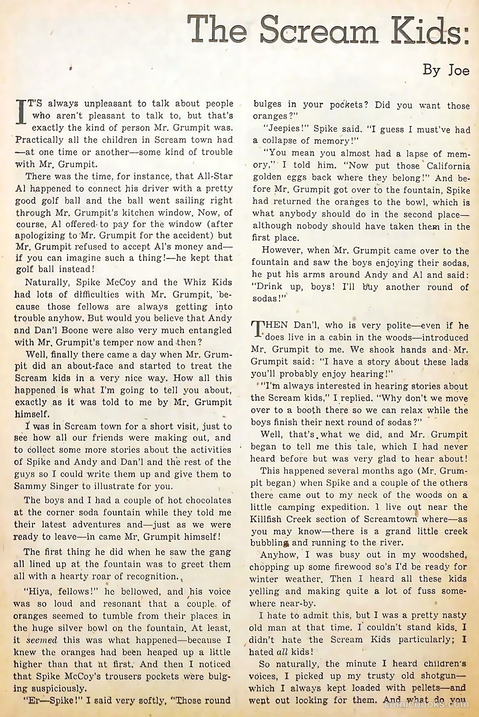 Scream Comics #6 — page 22 of 36