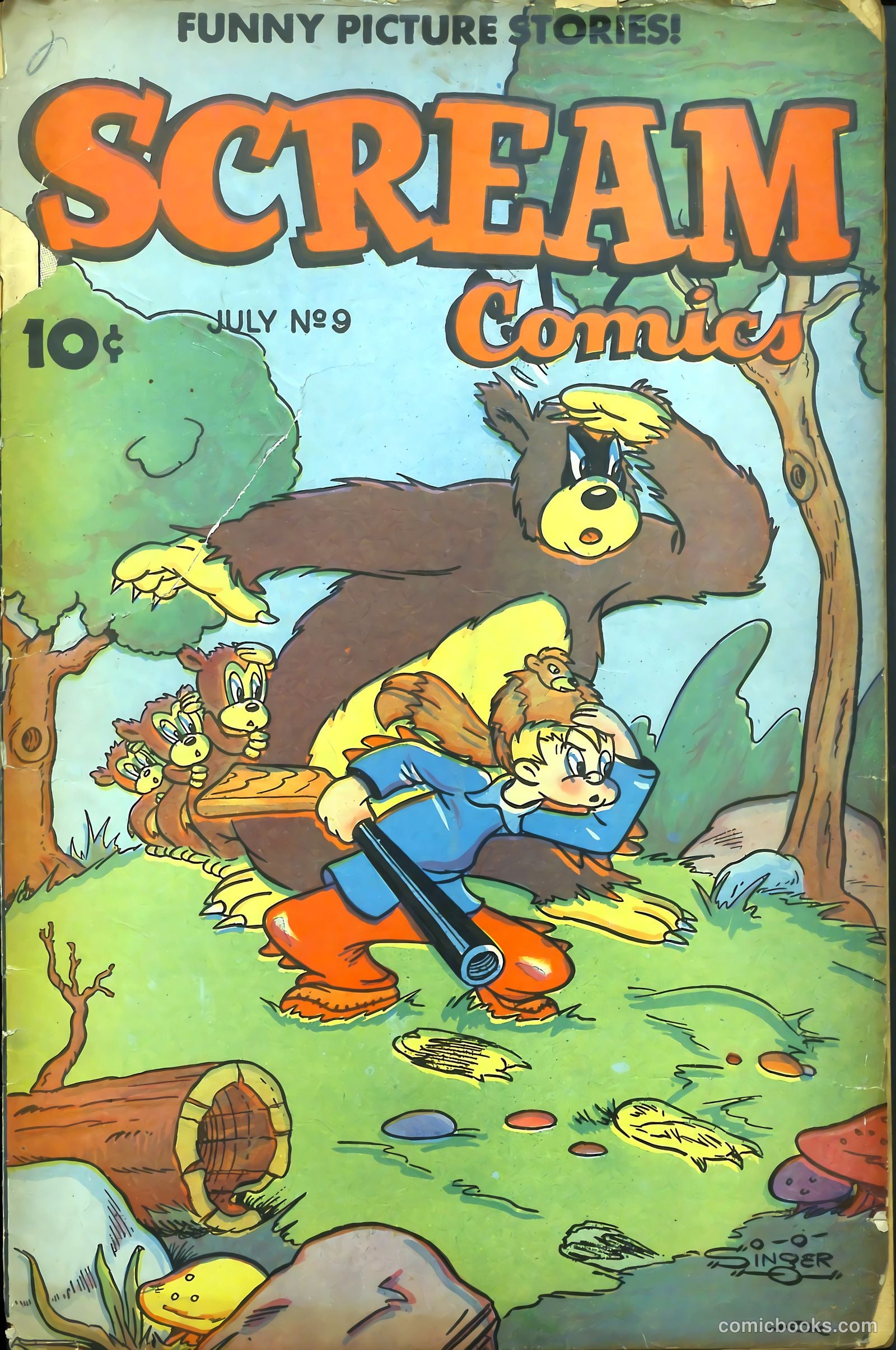 Scream Comics #9 — page 1 of 53