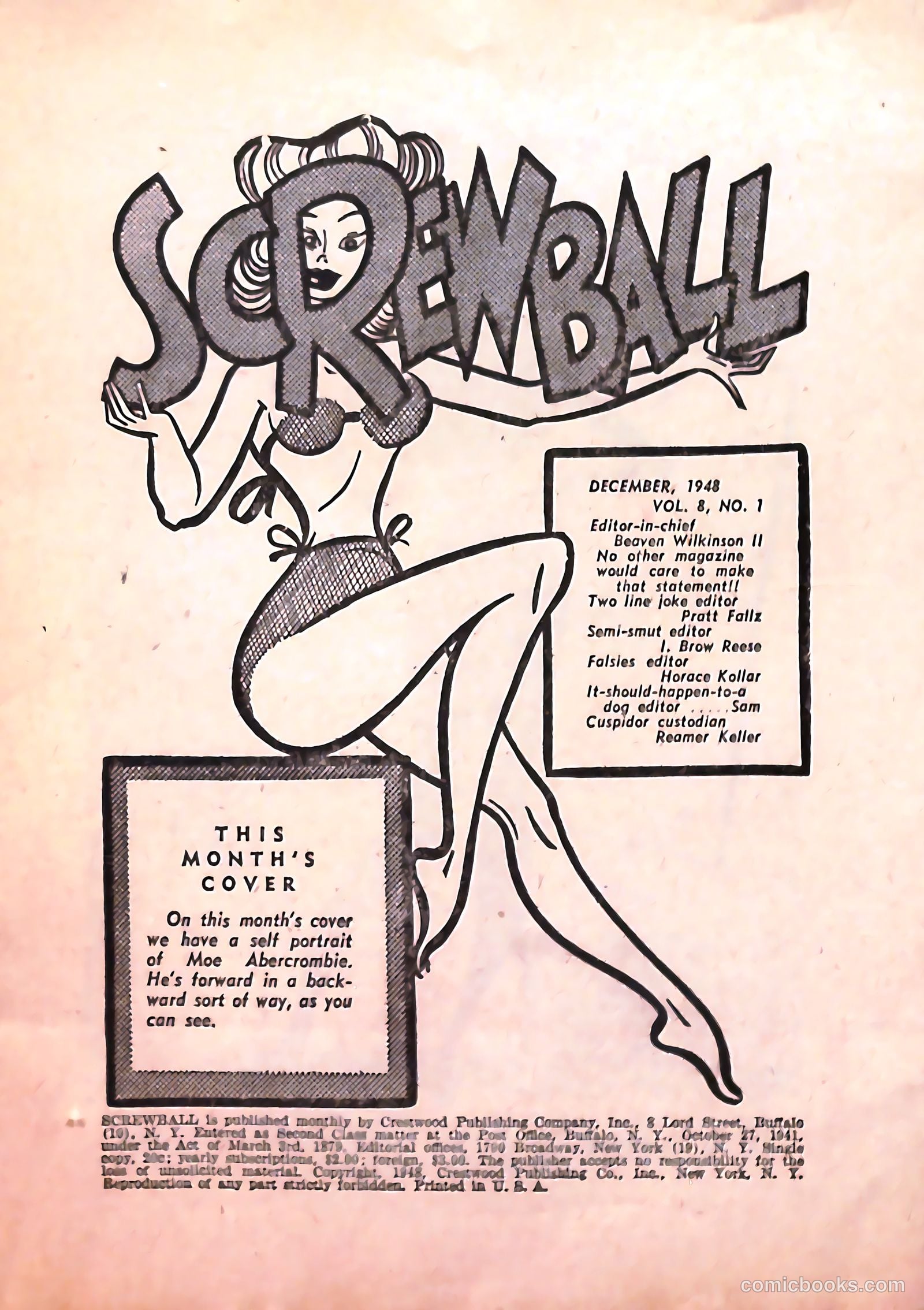 Screwball #1 — page 3 of 70