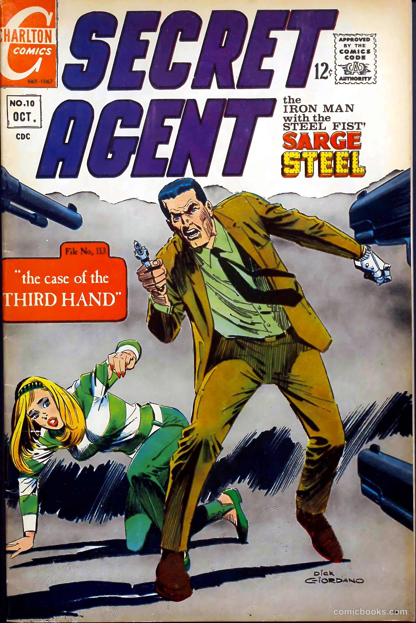 Secret Agent #10 — page 1 of 36