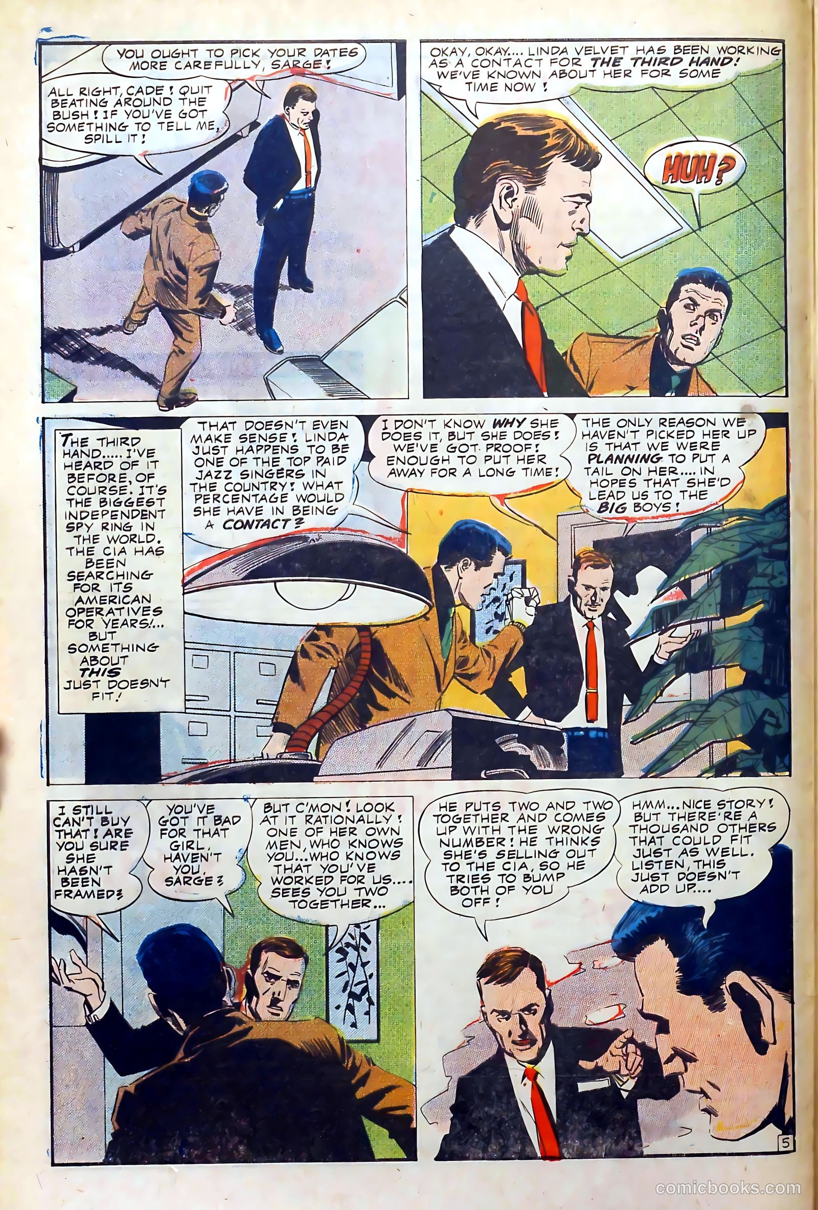 Secret Agent #10 — page 8 of 36