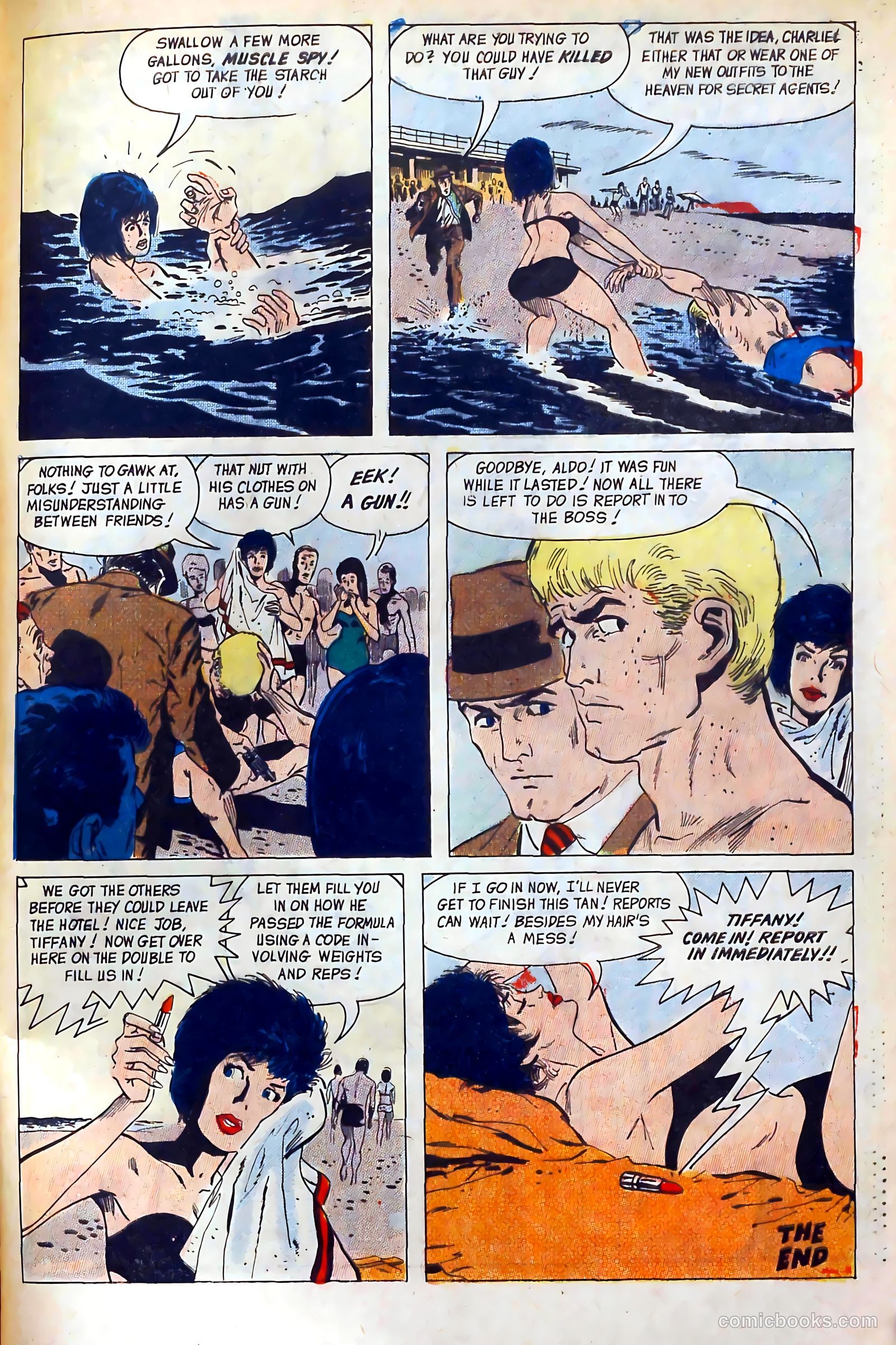 Secret Agent #10 — page 33 of 36