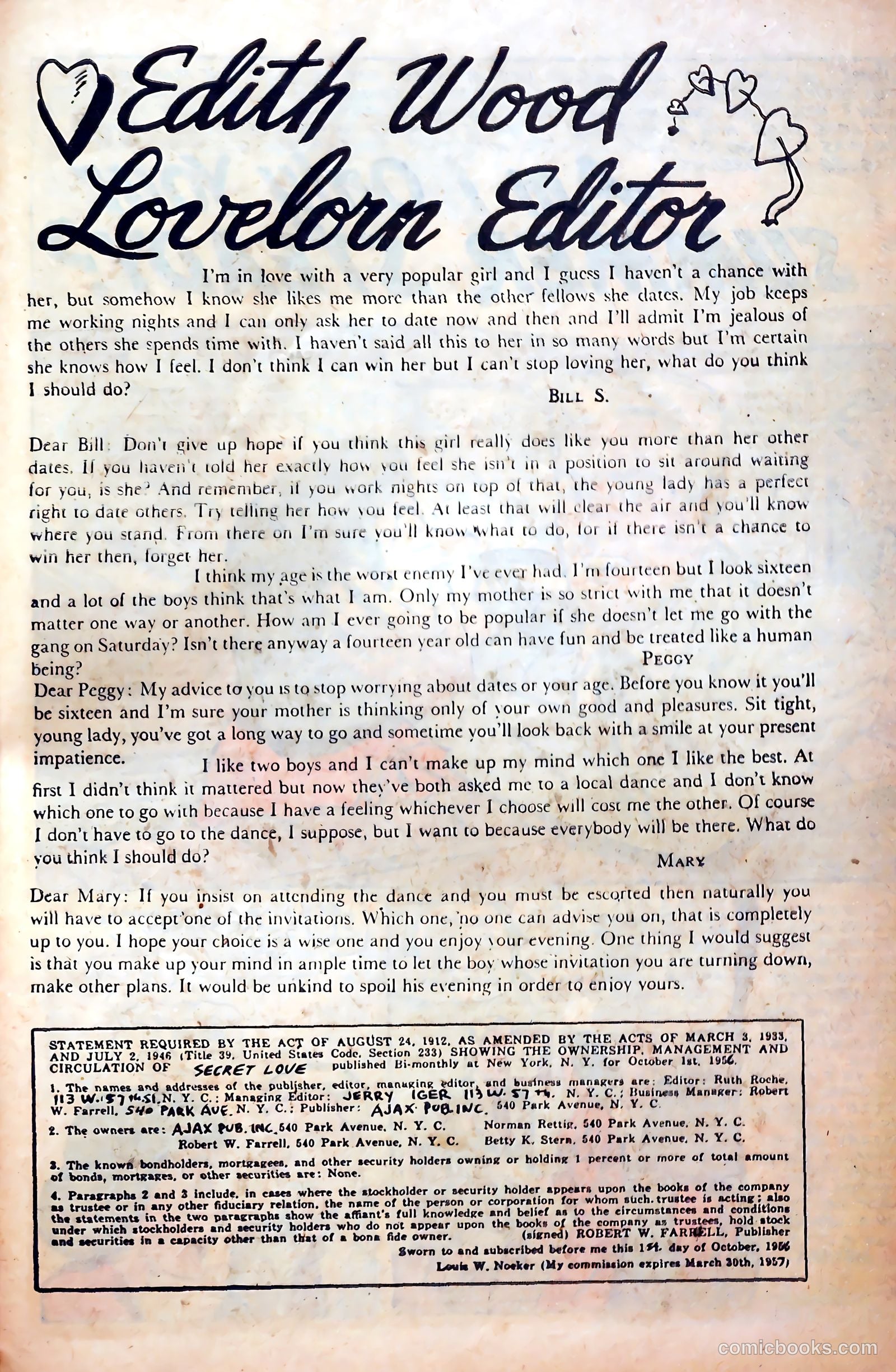Secret Love #1 — page 27 of 36