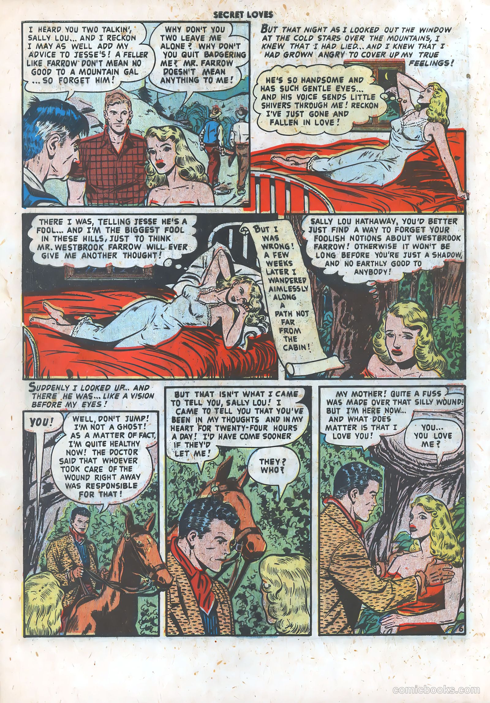 Secret Loves #1 — page 8 of 36