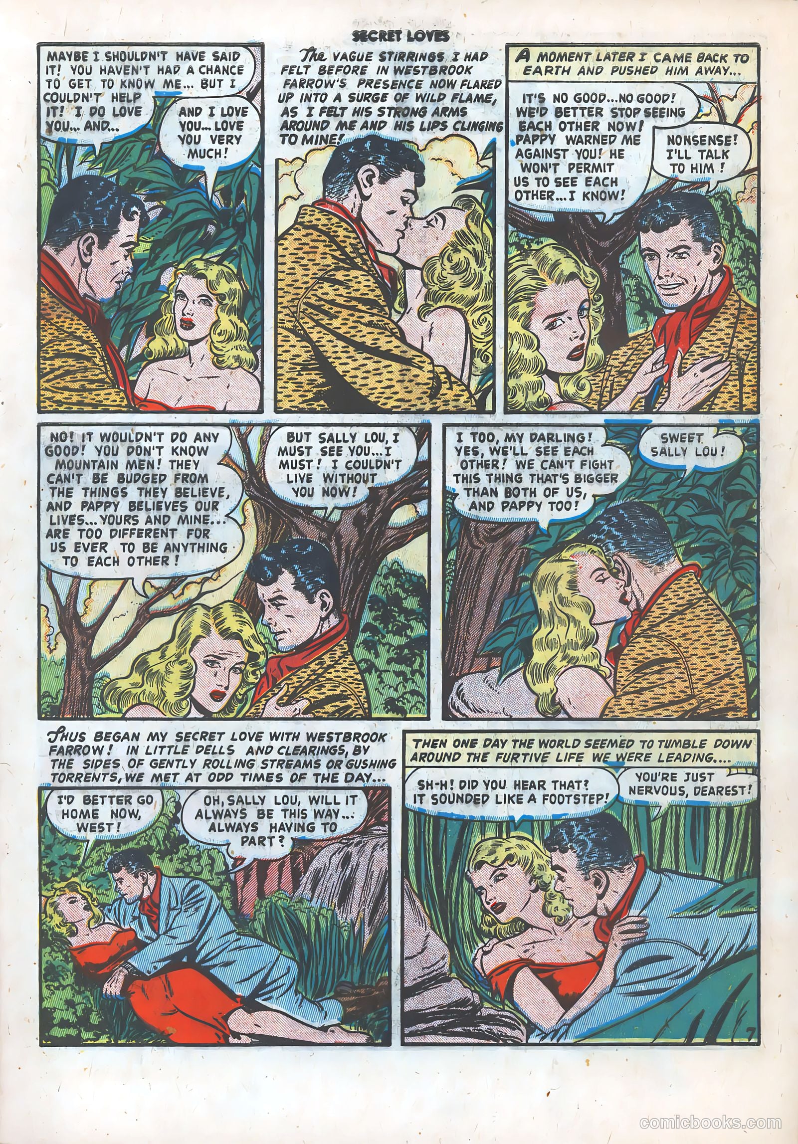 Secret Loves #1 — page 9 of 36