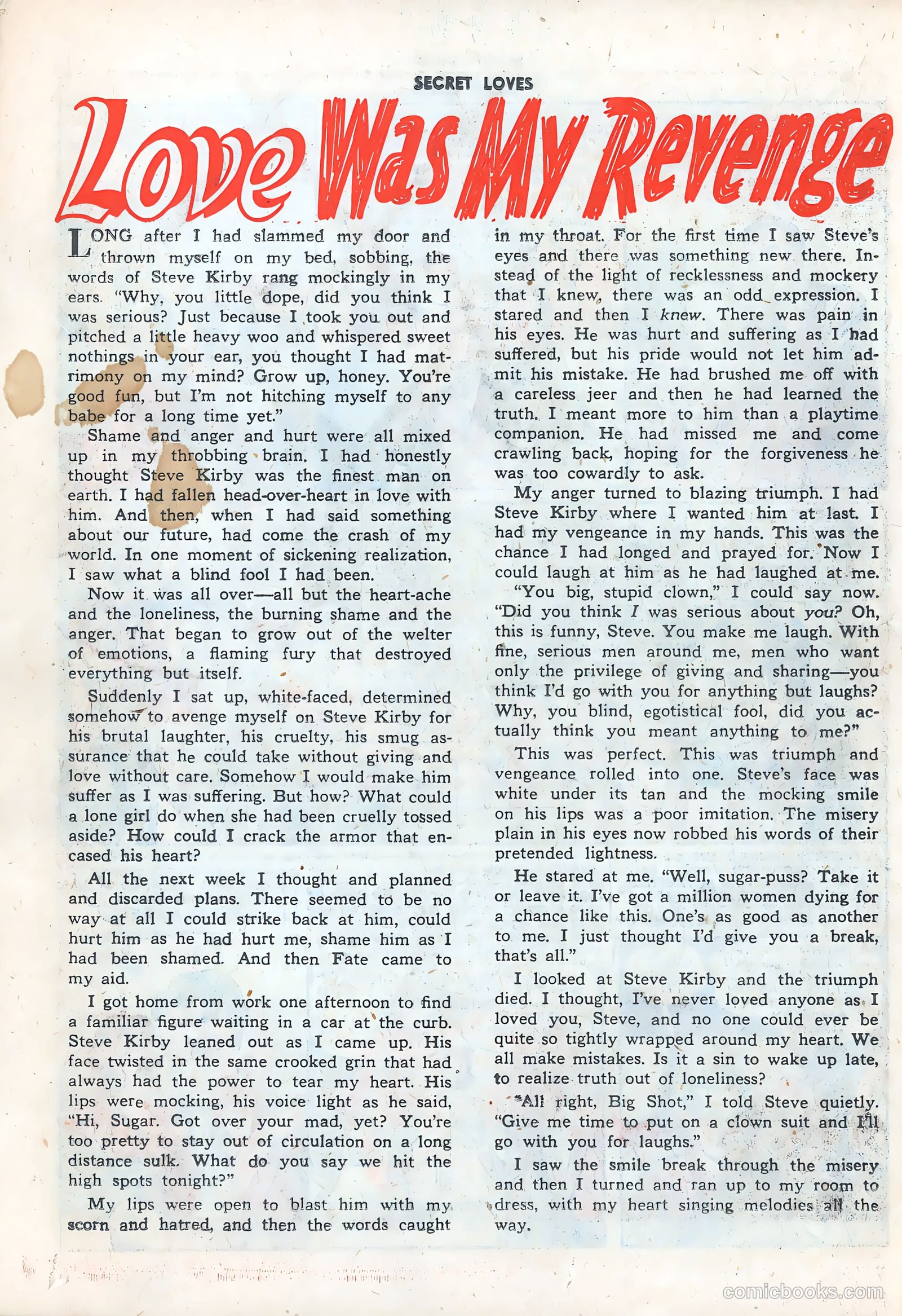 Secret Loves #1 — page 26 of 36