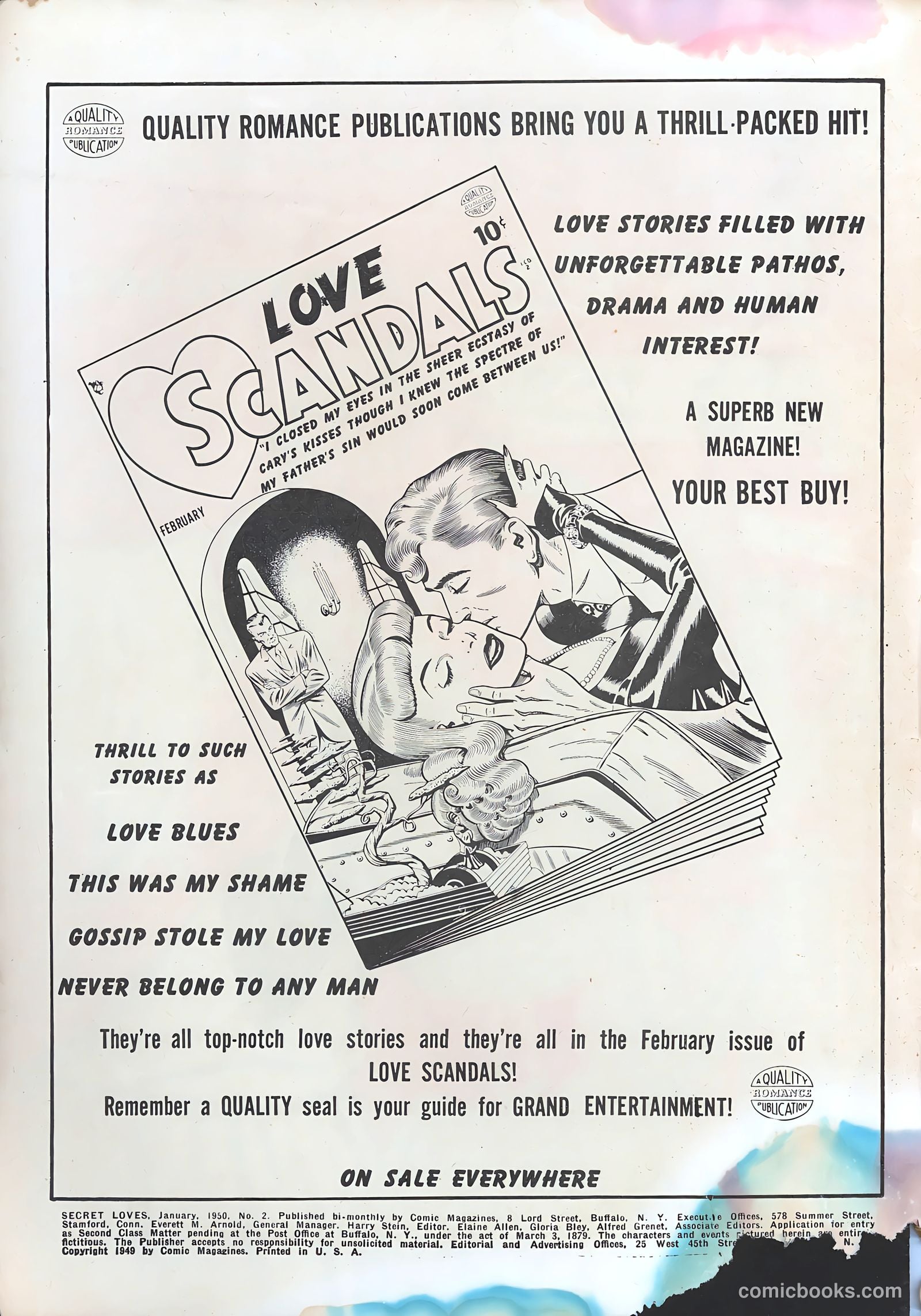 Secret Loves #2 — page 3 of 37