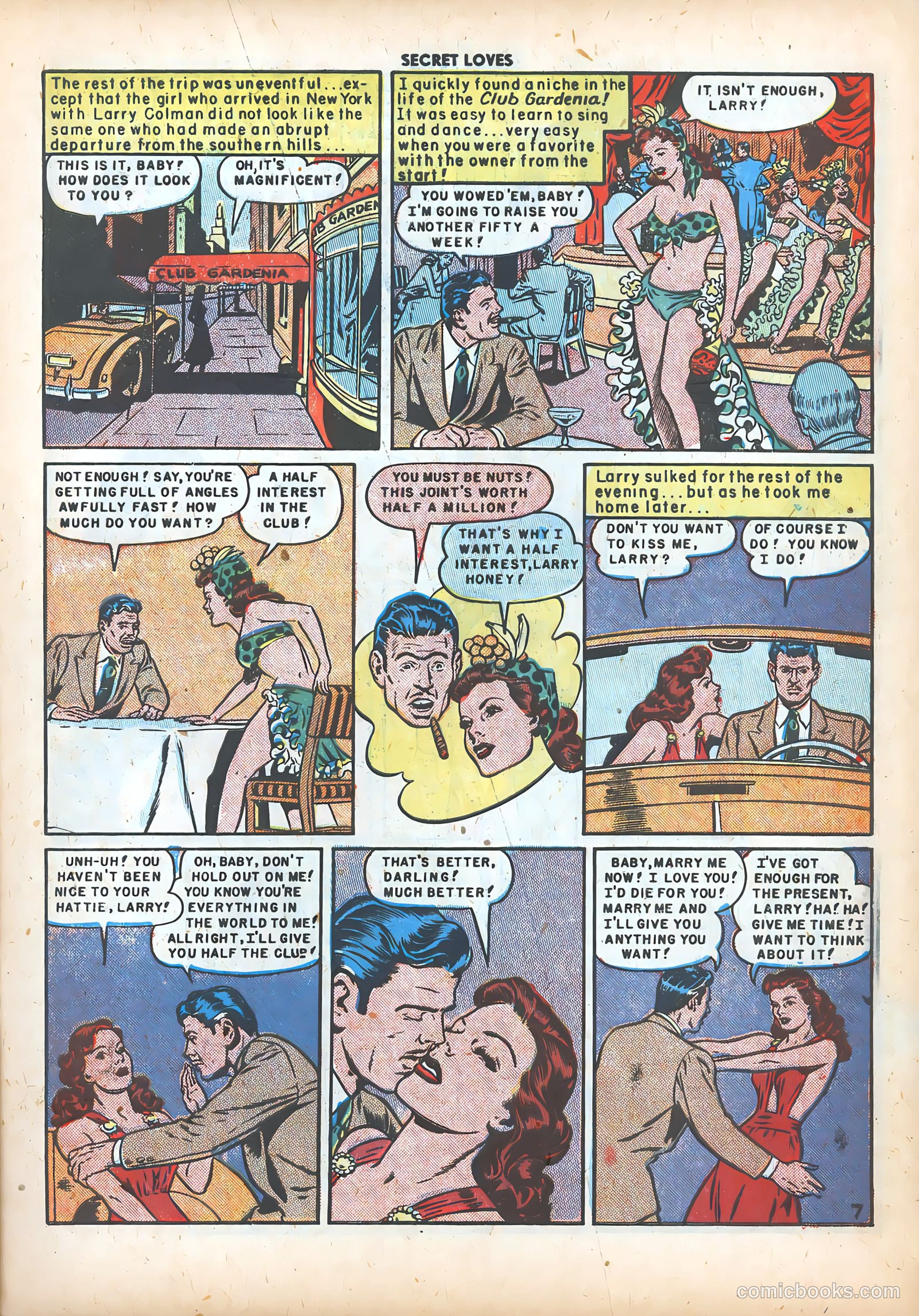 Secret Loves #3 — page 9 of 36