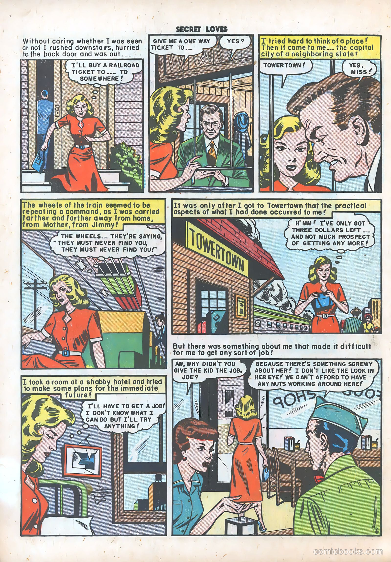 Secret Loves #4 — page 8 of 36