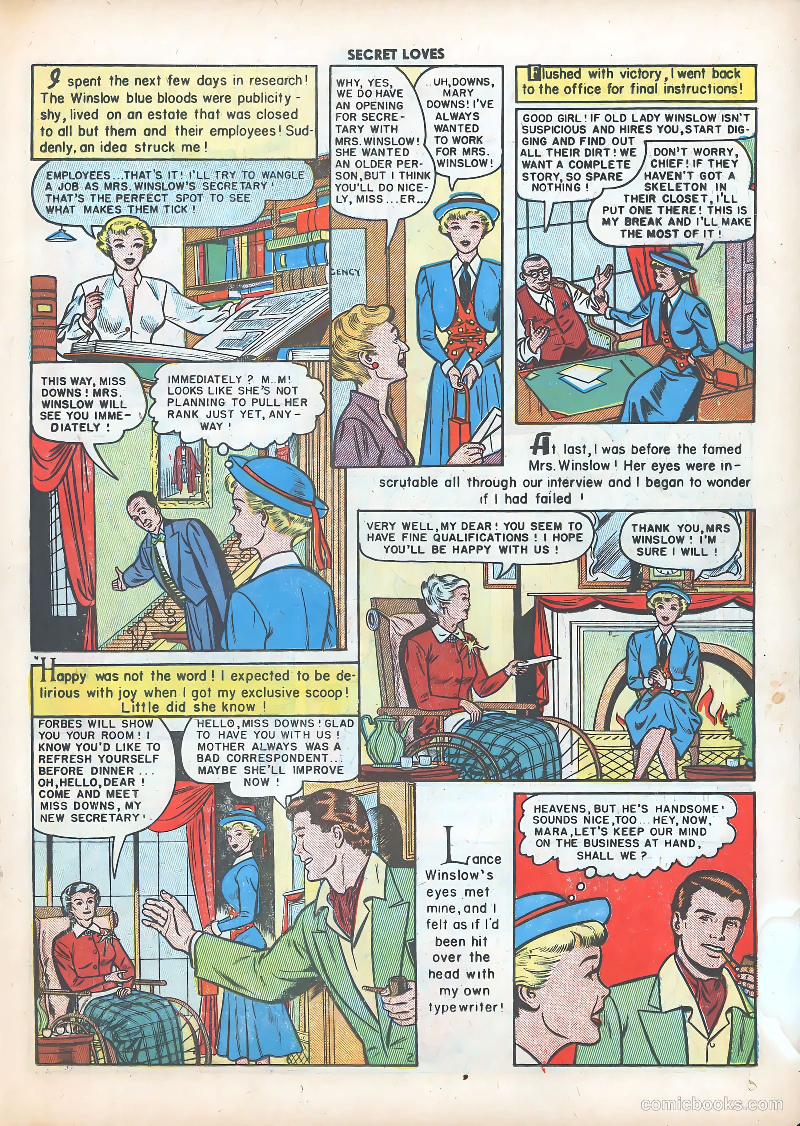Secret Loves #4 — page 19 of 36