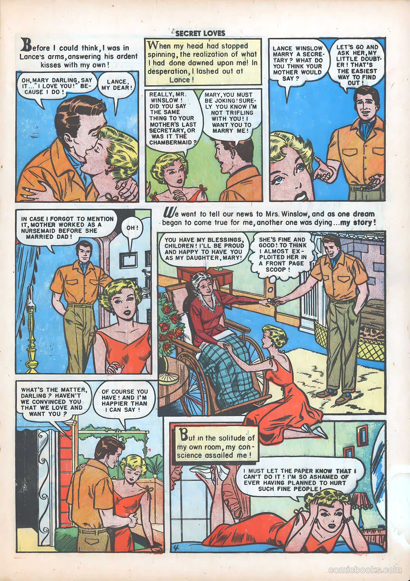 Secret Loves #4 — page 21 of 36