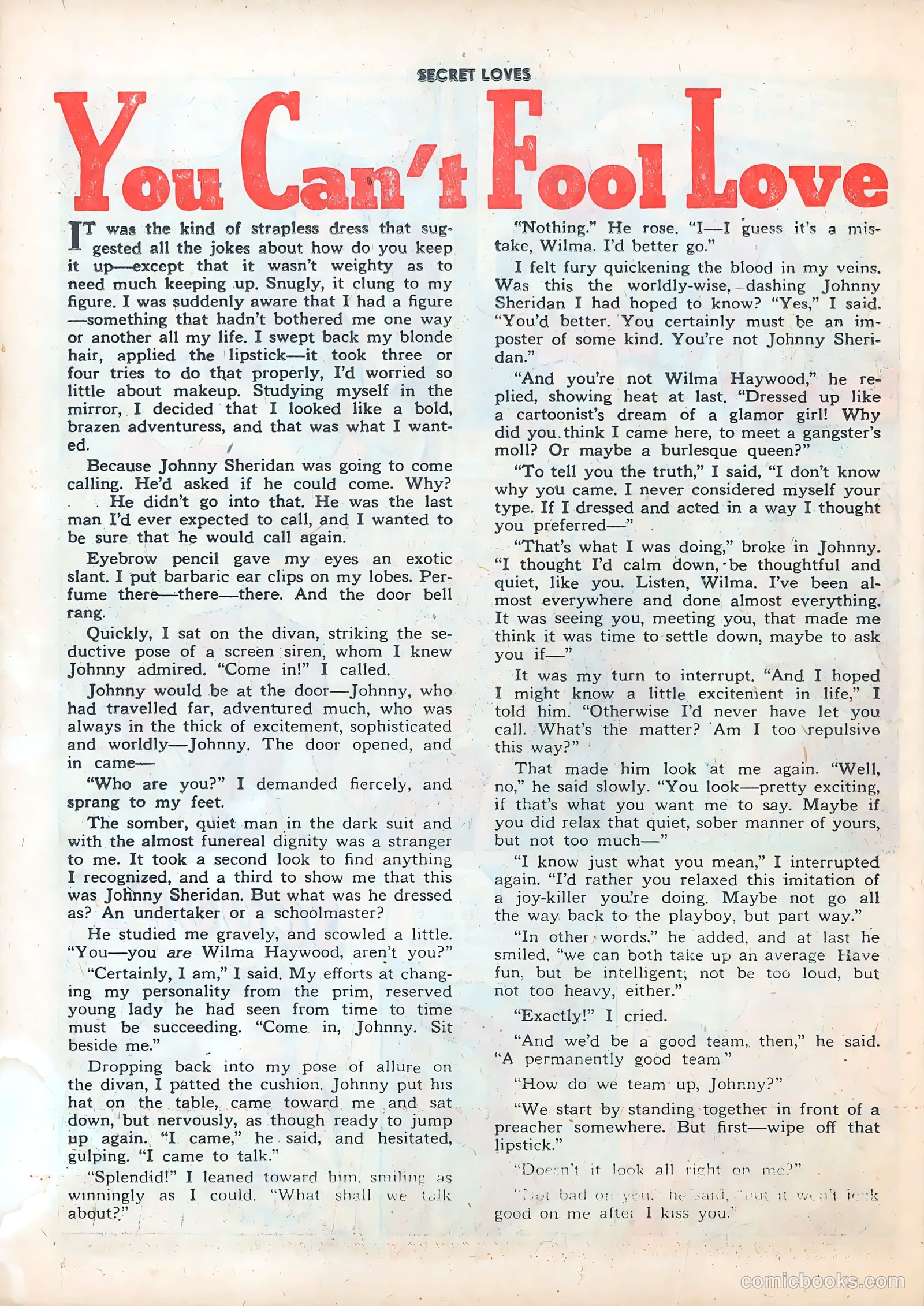 Secret Loves #4 — page 26 of 36