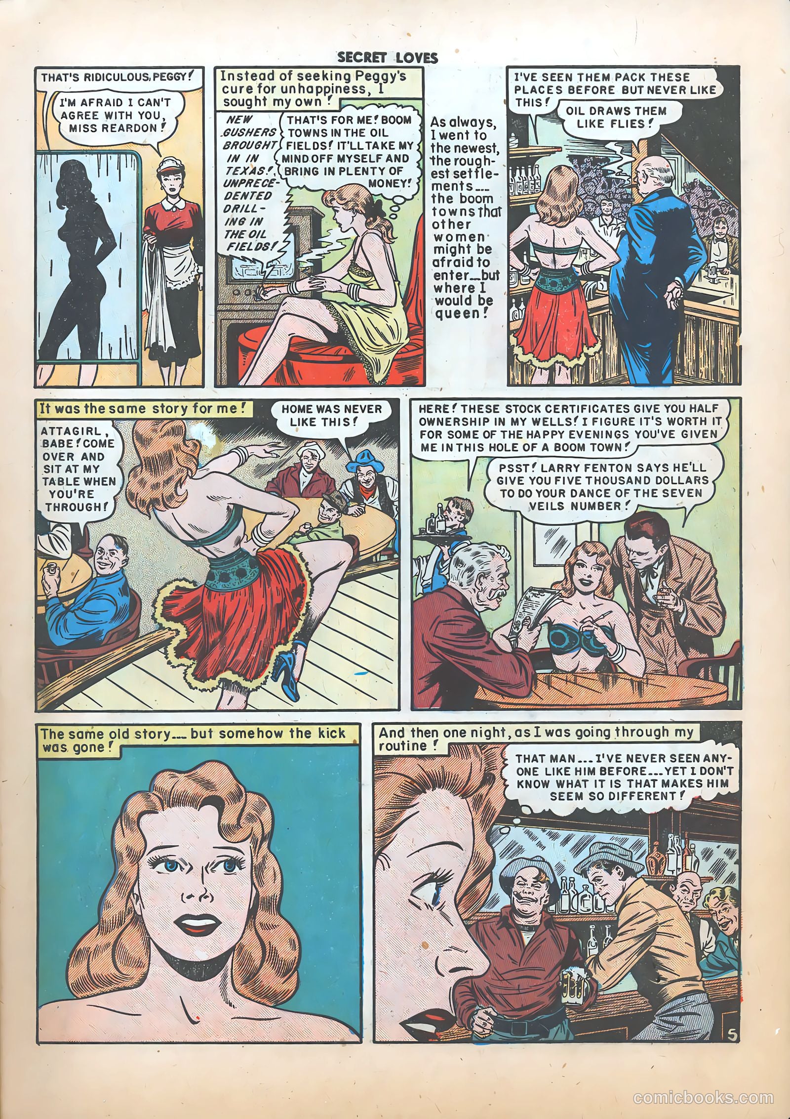 Secret Loves #5 — page 7 of 36