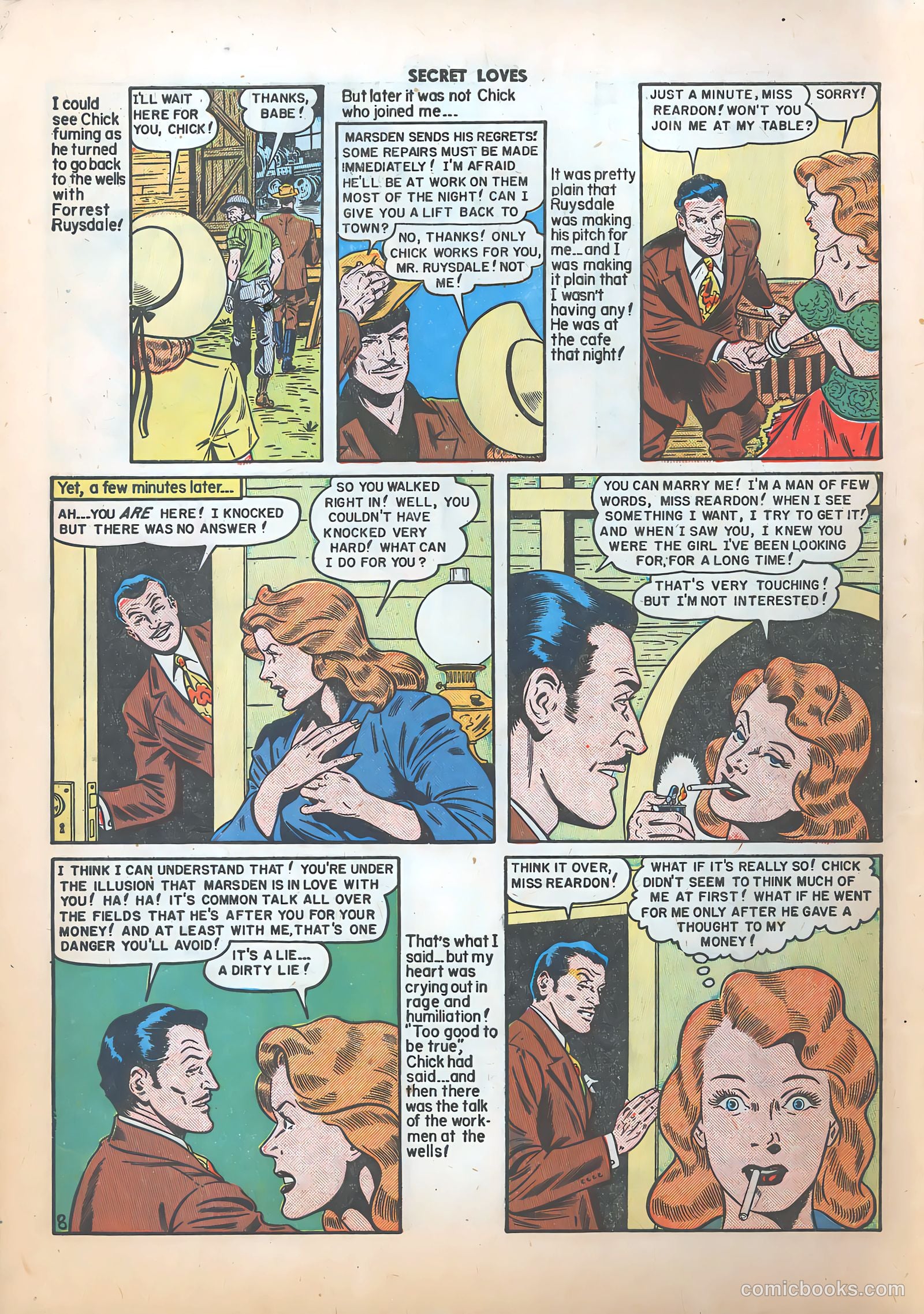 Secret Loves #5 — page 10 of 36
