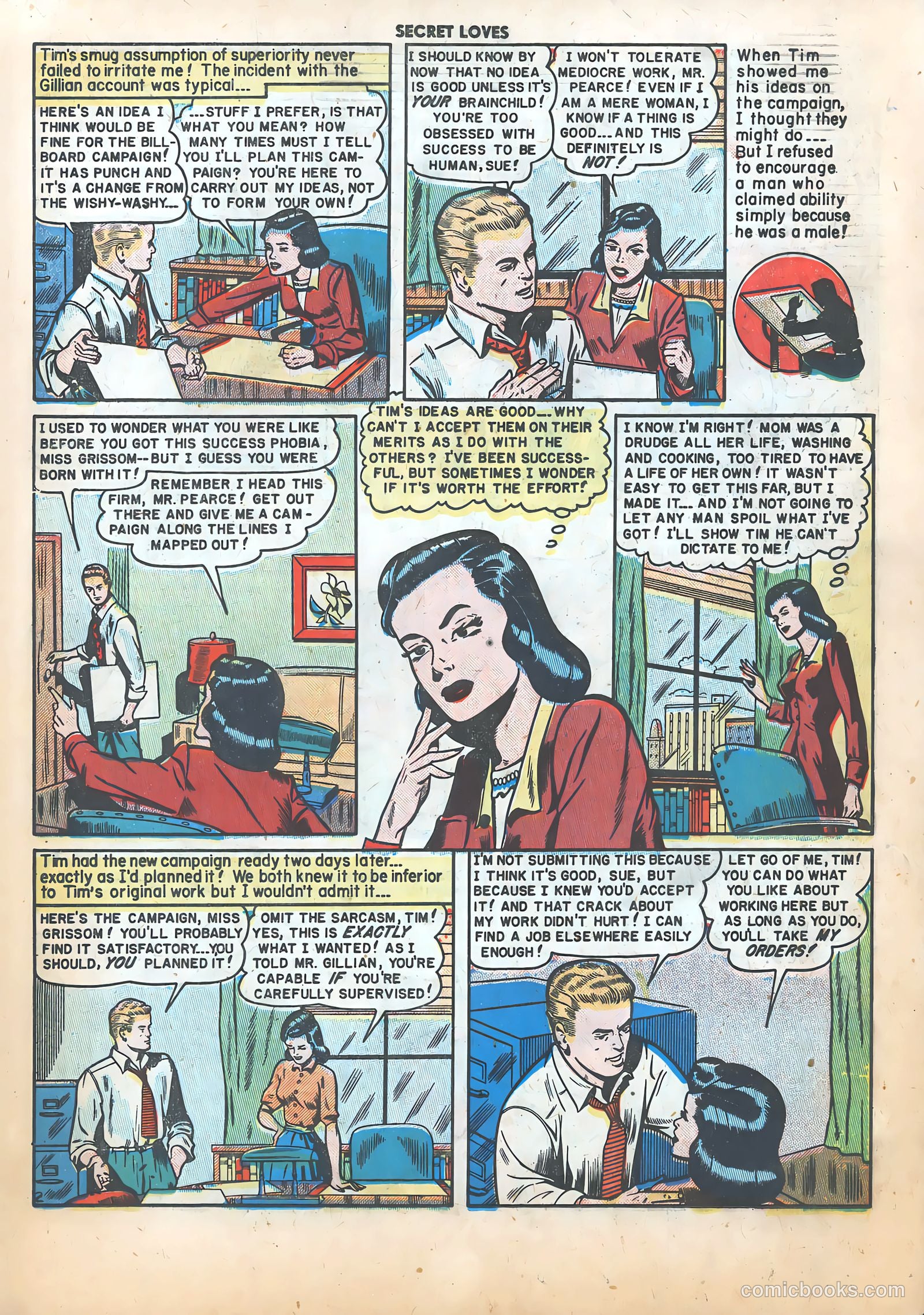Secret Loves #5 — page 19 of 36