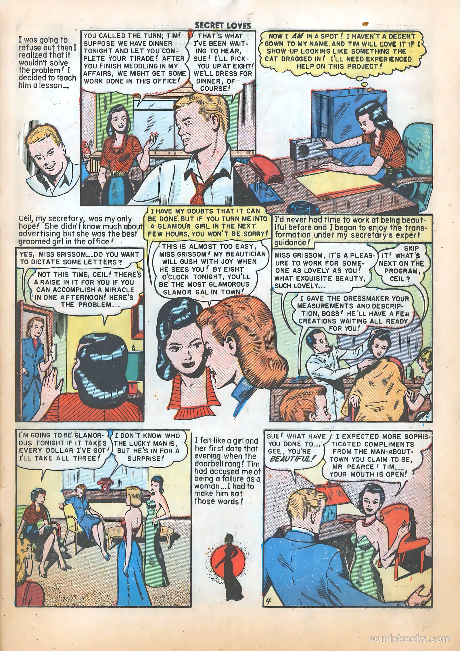 Secret Loves #5 — page 21 of 36