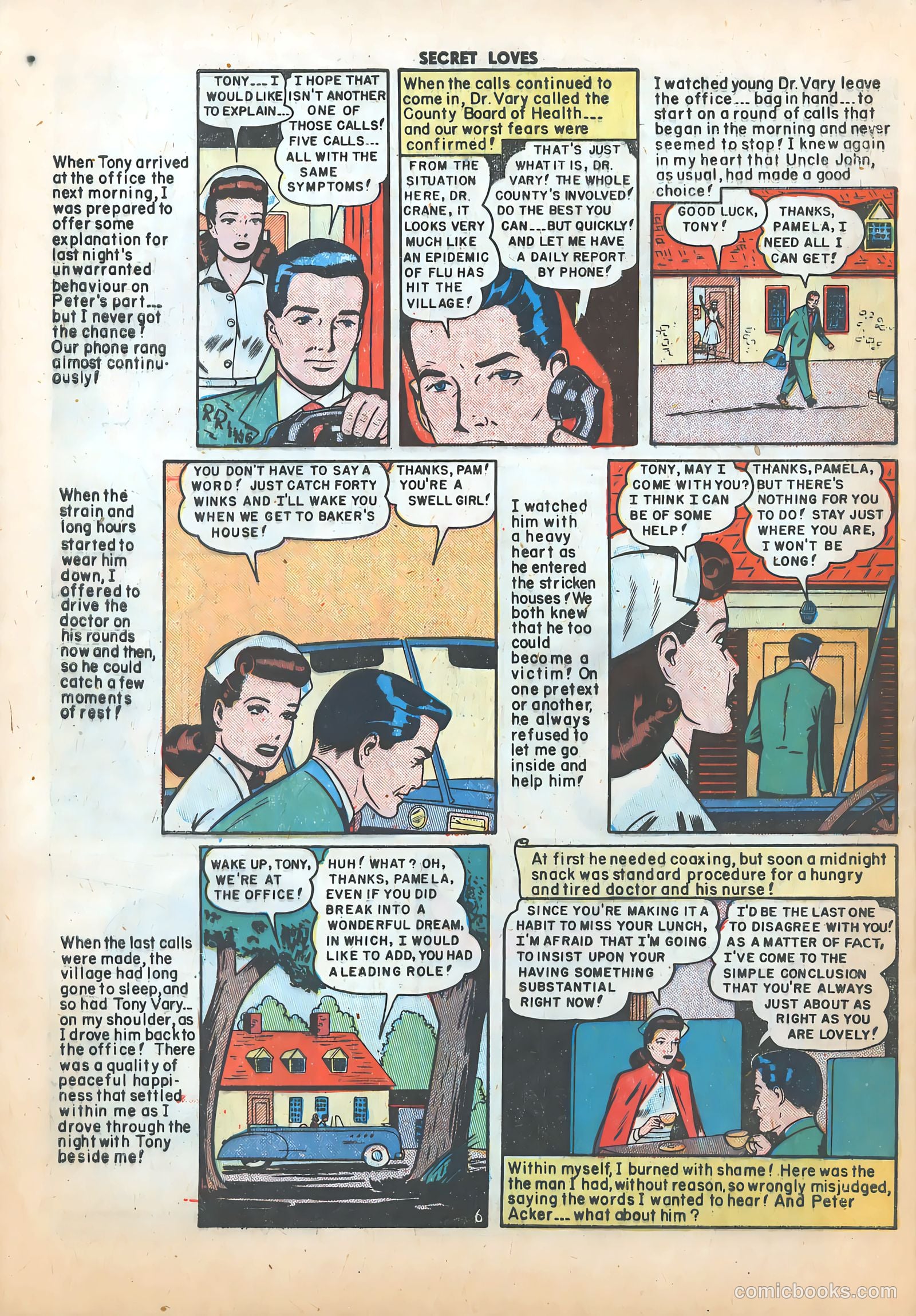 Secret Loves #5 — page 32 of 36