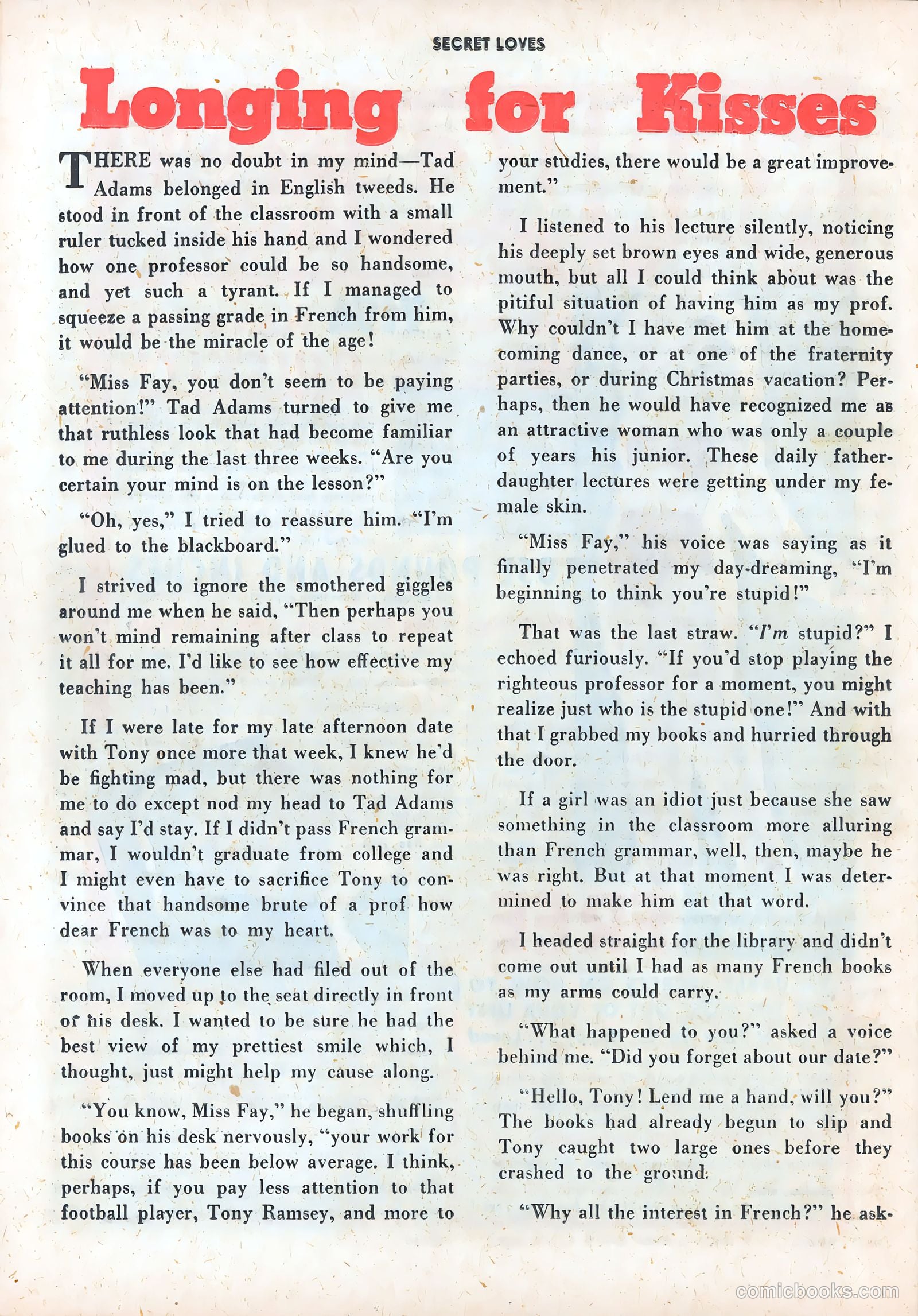 Secret Loves #6 — page 37 of 51