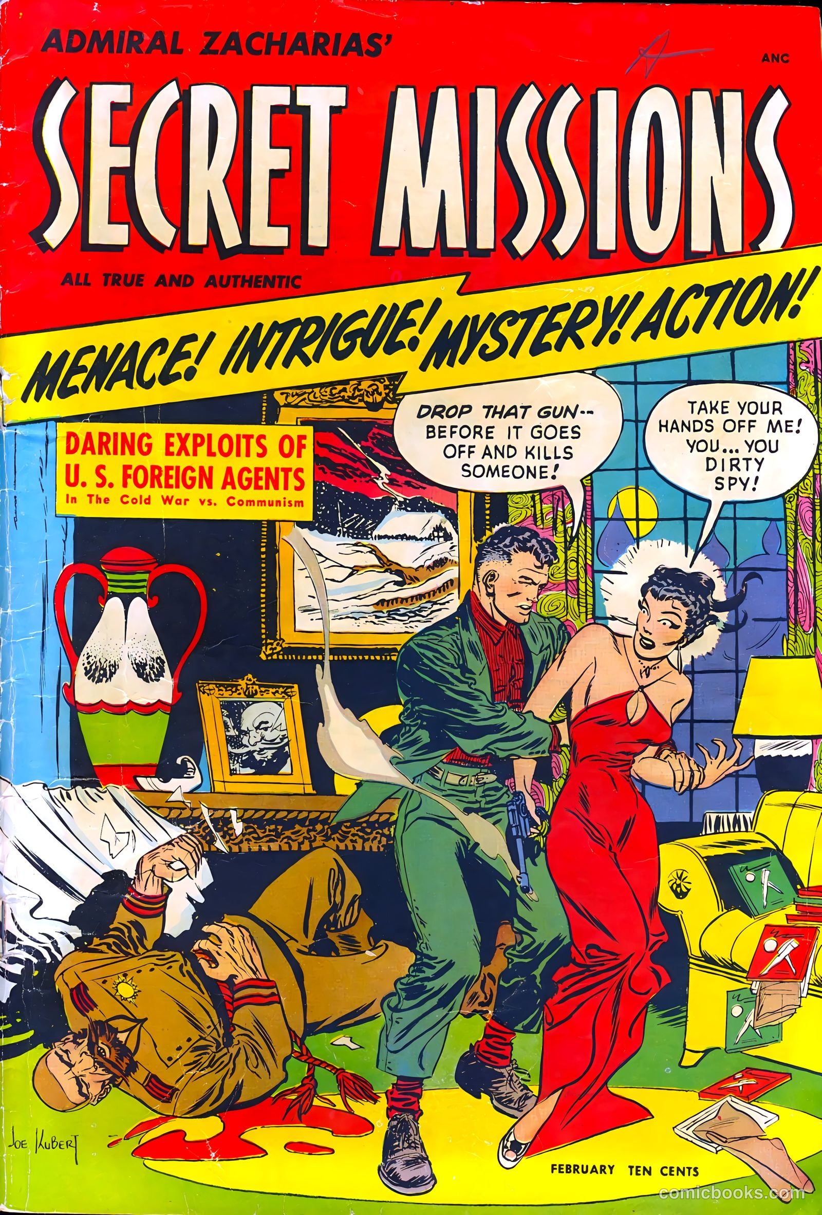 Secret Missions #1 — page 1 of 36