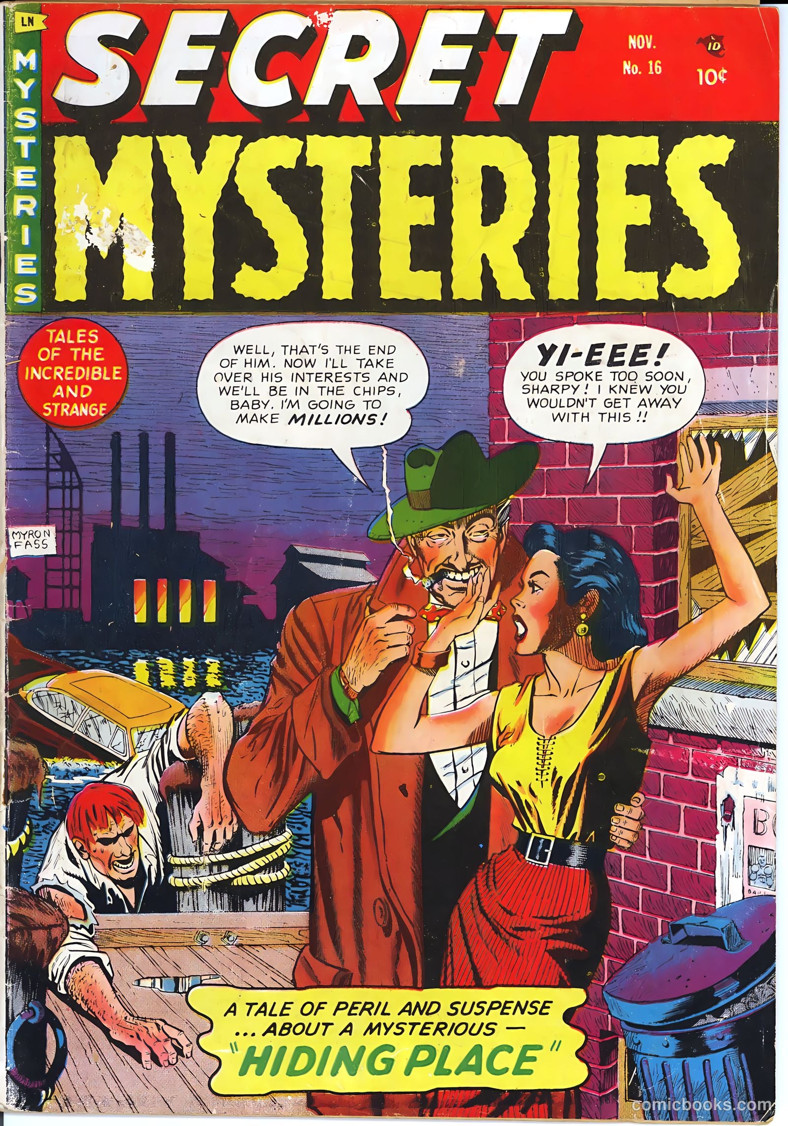 Secret Mysteries #16 — page 1 of 36