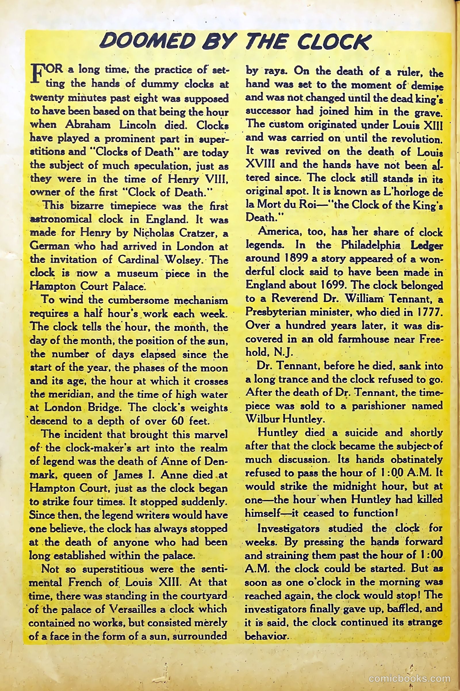 Secret Mysteries #16 — page 26 of 36