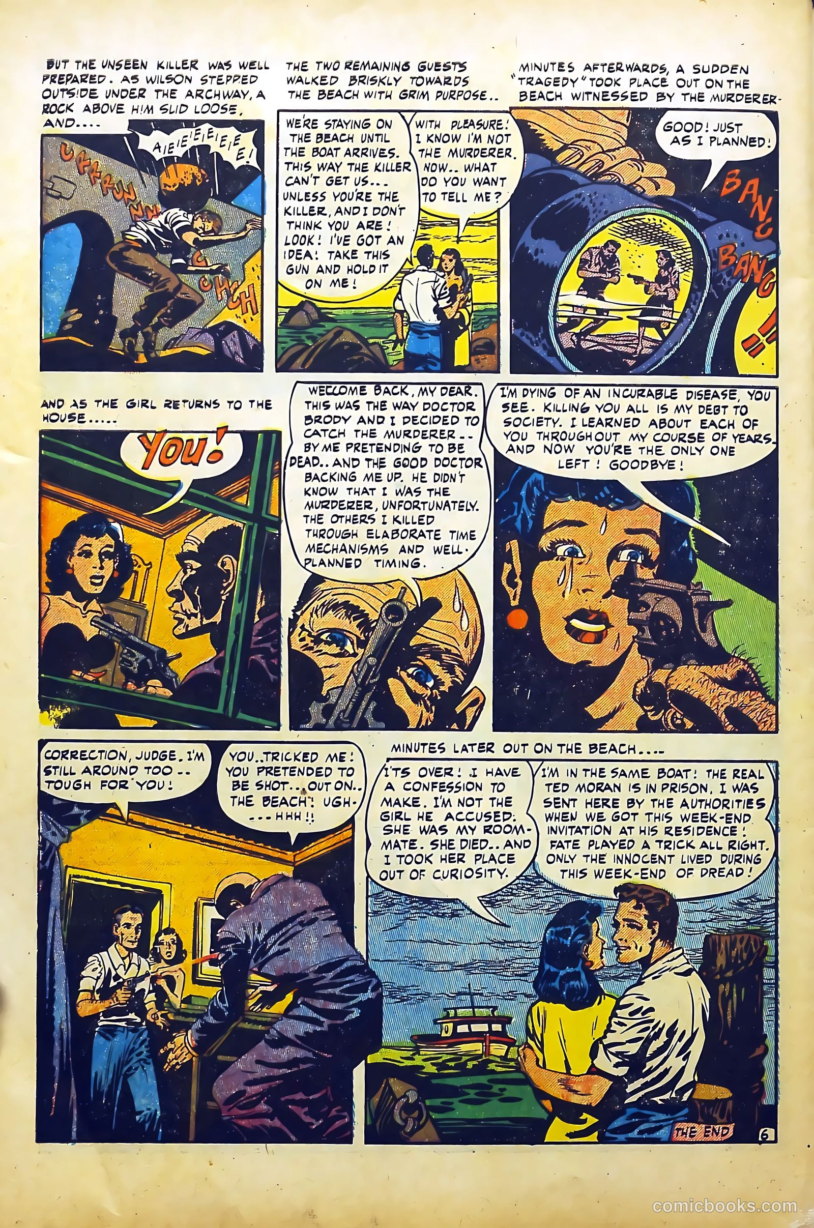 Secret Mysteries #16 — page 34 of 36