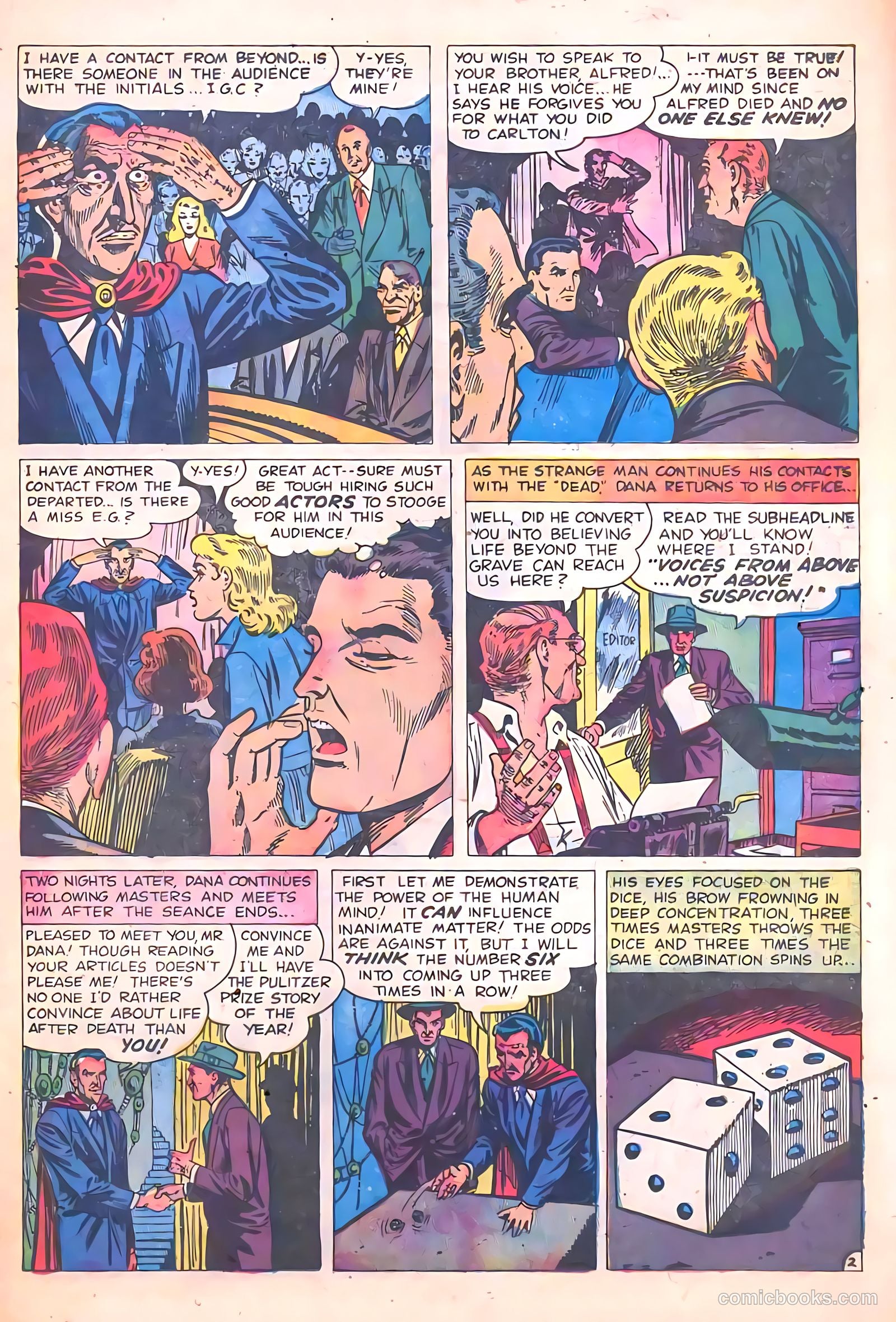Secret Mysteries #17 — page 21 of 36