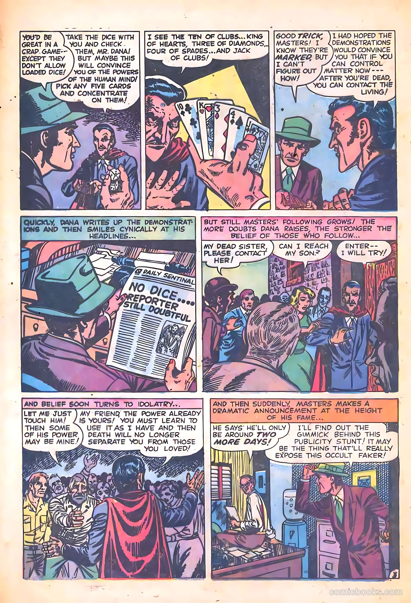 Secret Mysteries #17 — page 22 of 36