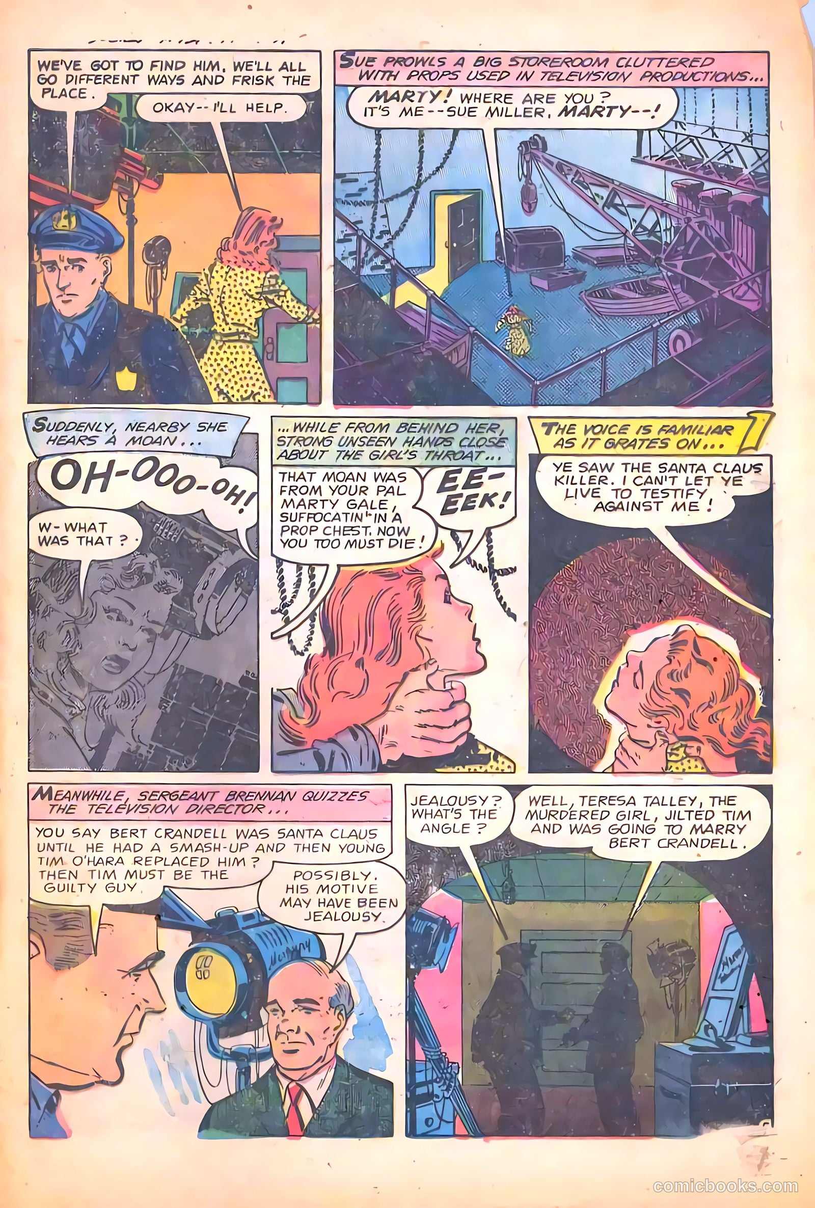 Secret Mysteries #17 — page 33 of 36