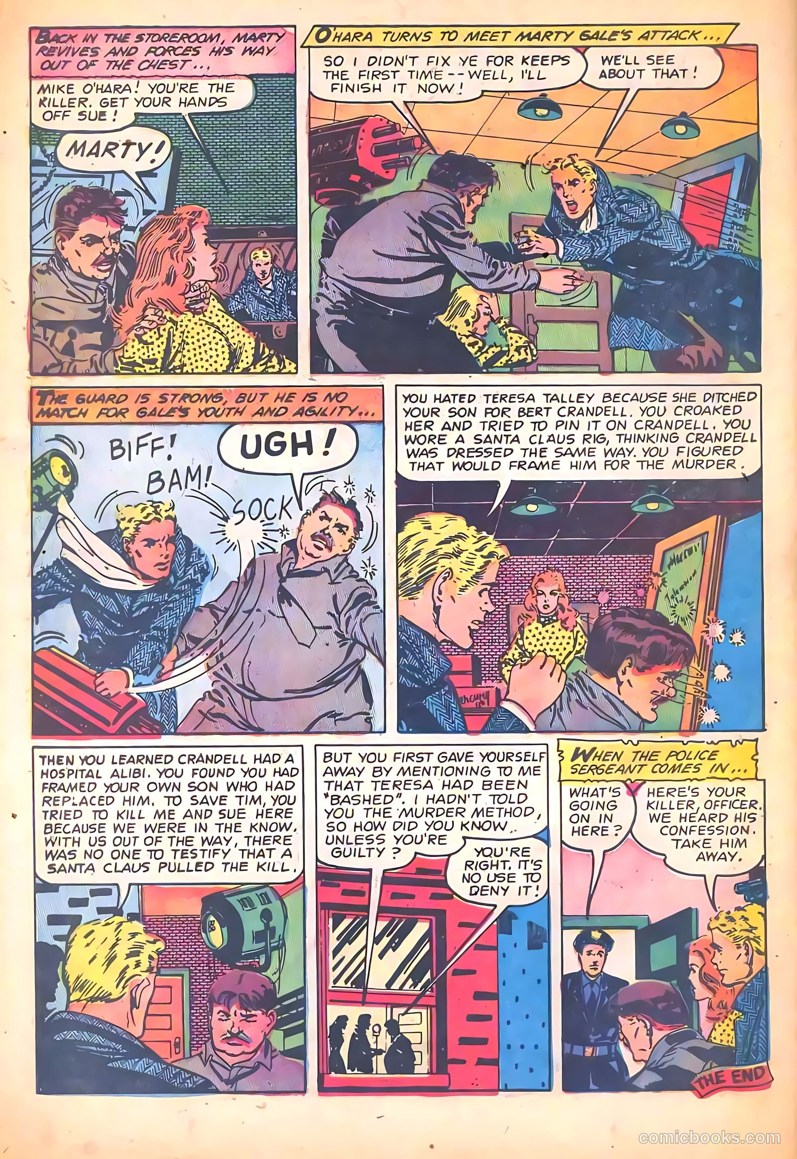 Secret Mysteries #17 — page 34 of 36