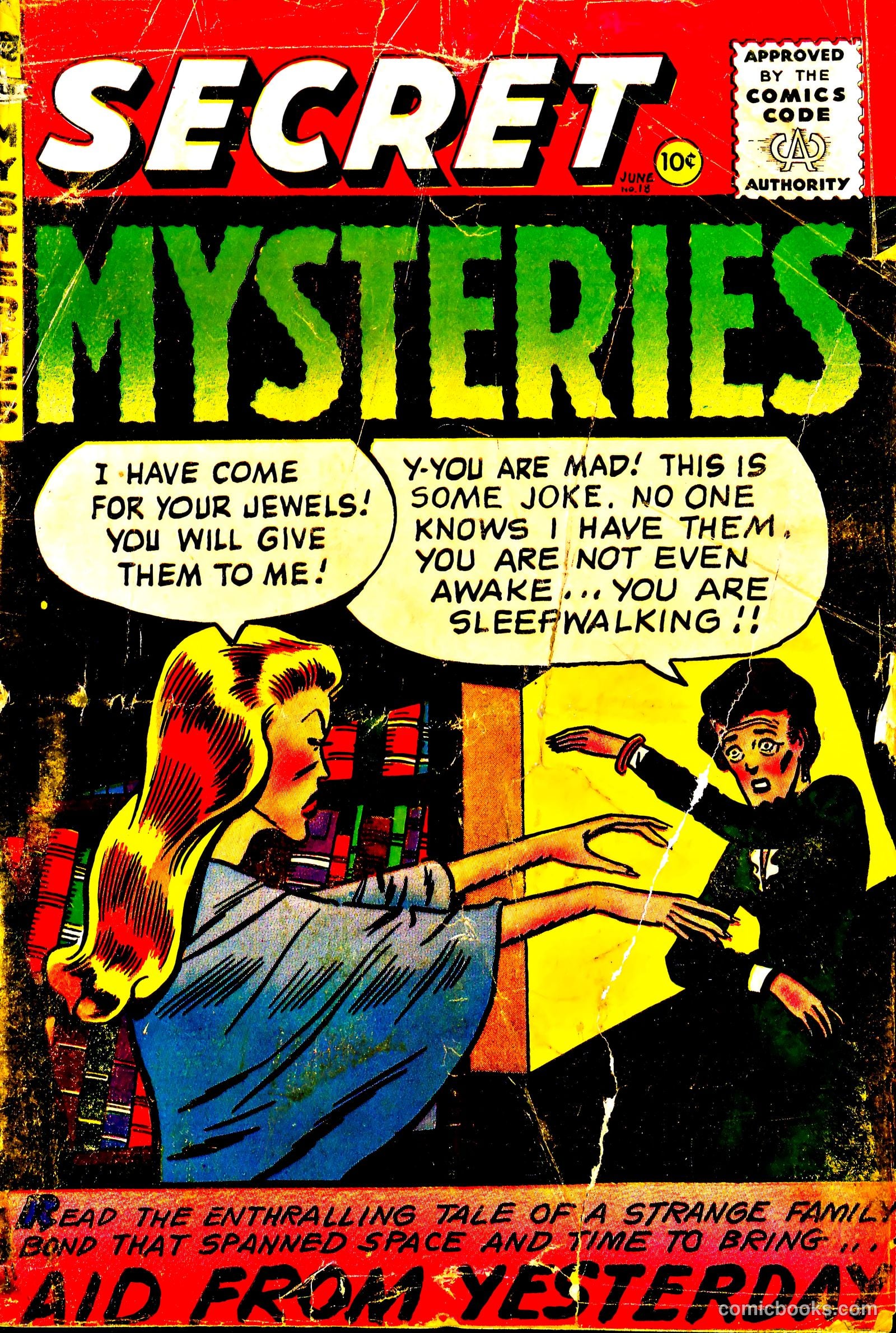 Secret Mysteries #18 — page 1 of 36