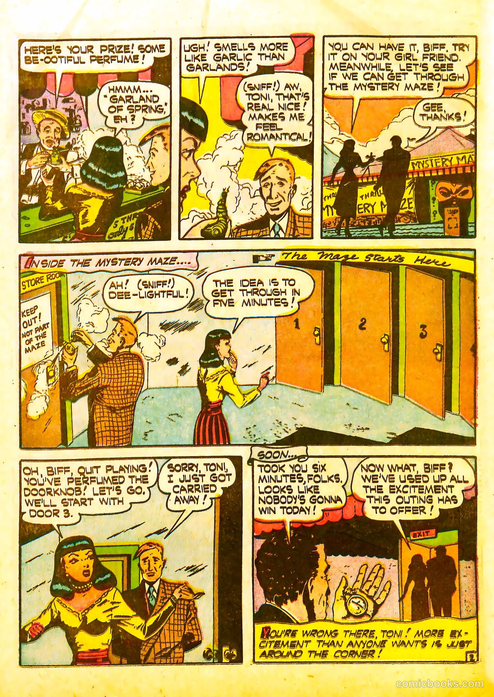 Secret Mysteries #18 — page 21 of 36