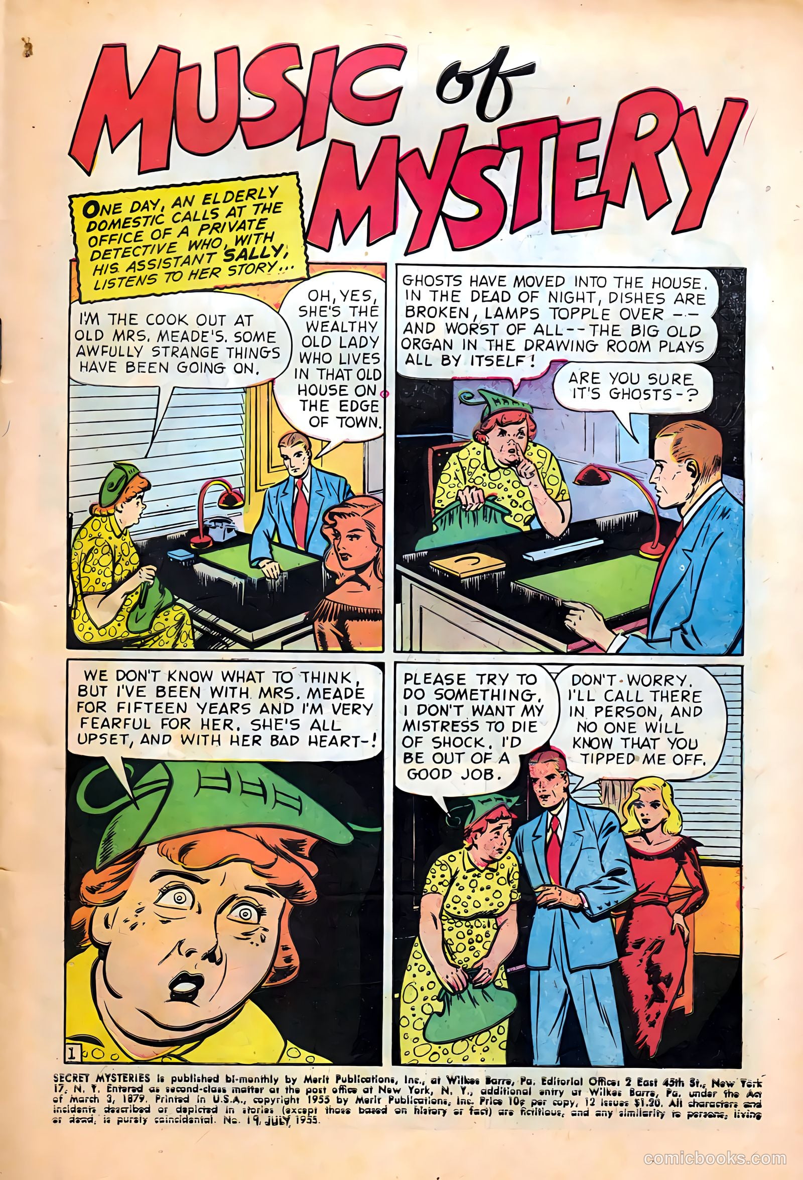 Secret Mysteries #19 — page 3 of 36