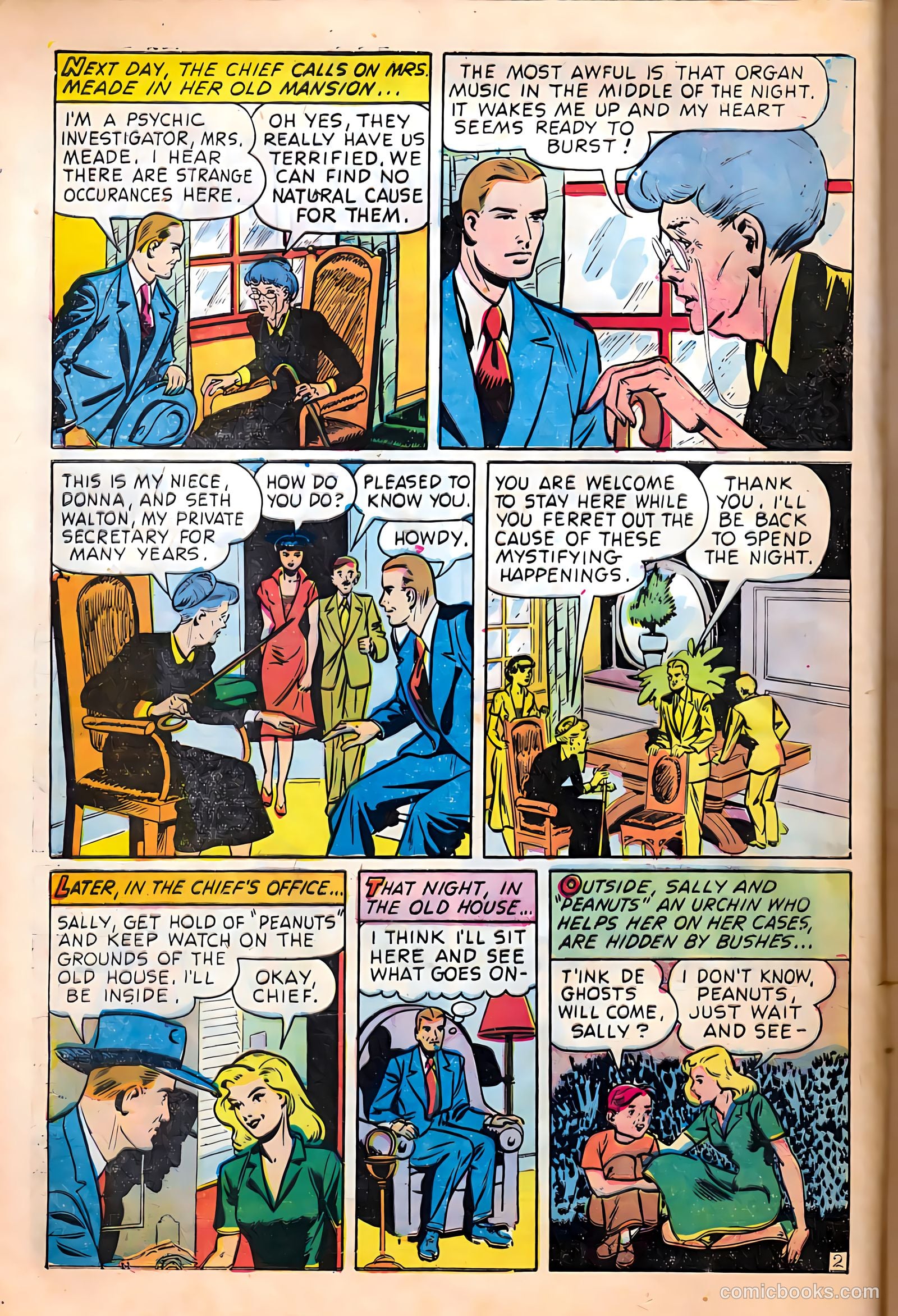 Secret Mysteries #19 — page 4 of 36