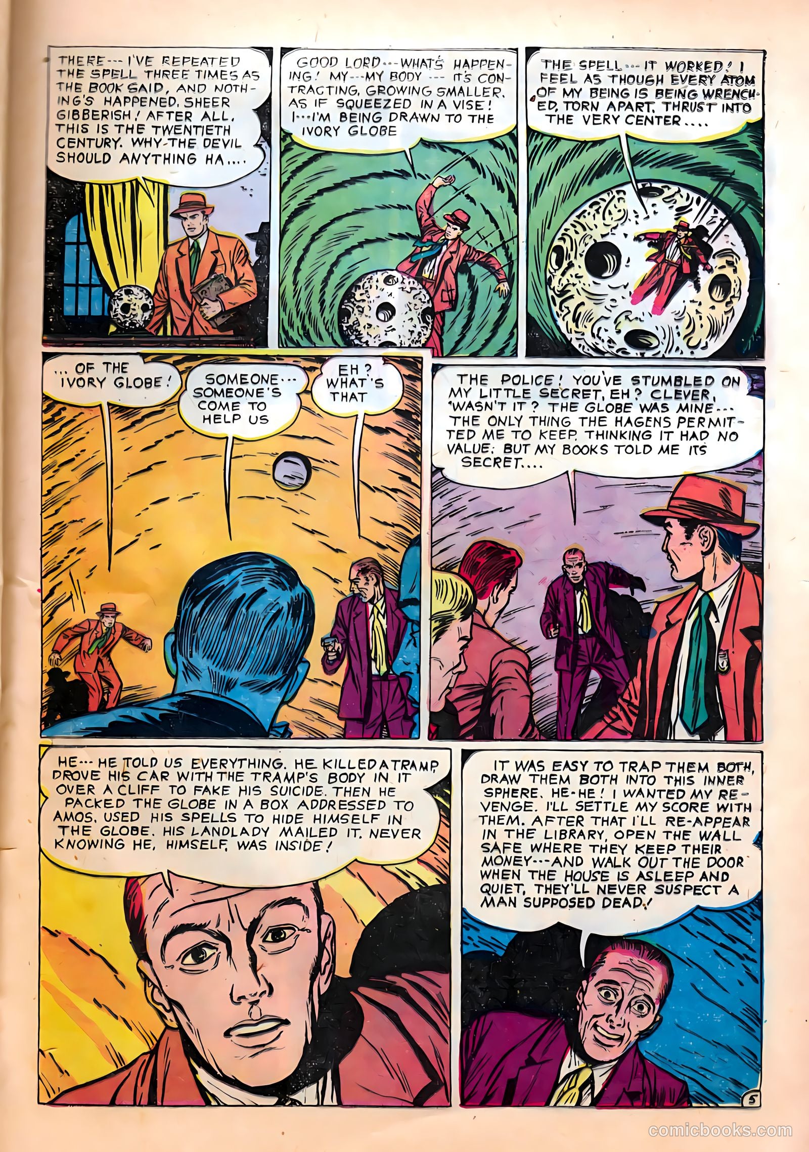 Secret Mysteries #19 — page 23 of 36