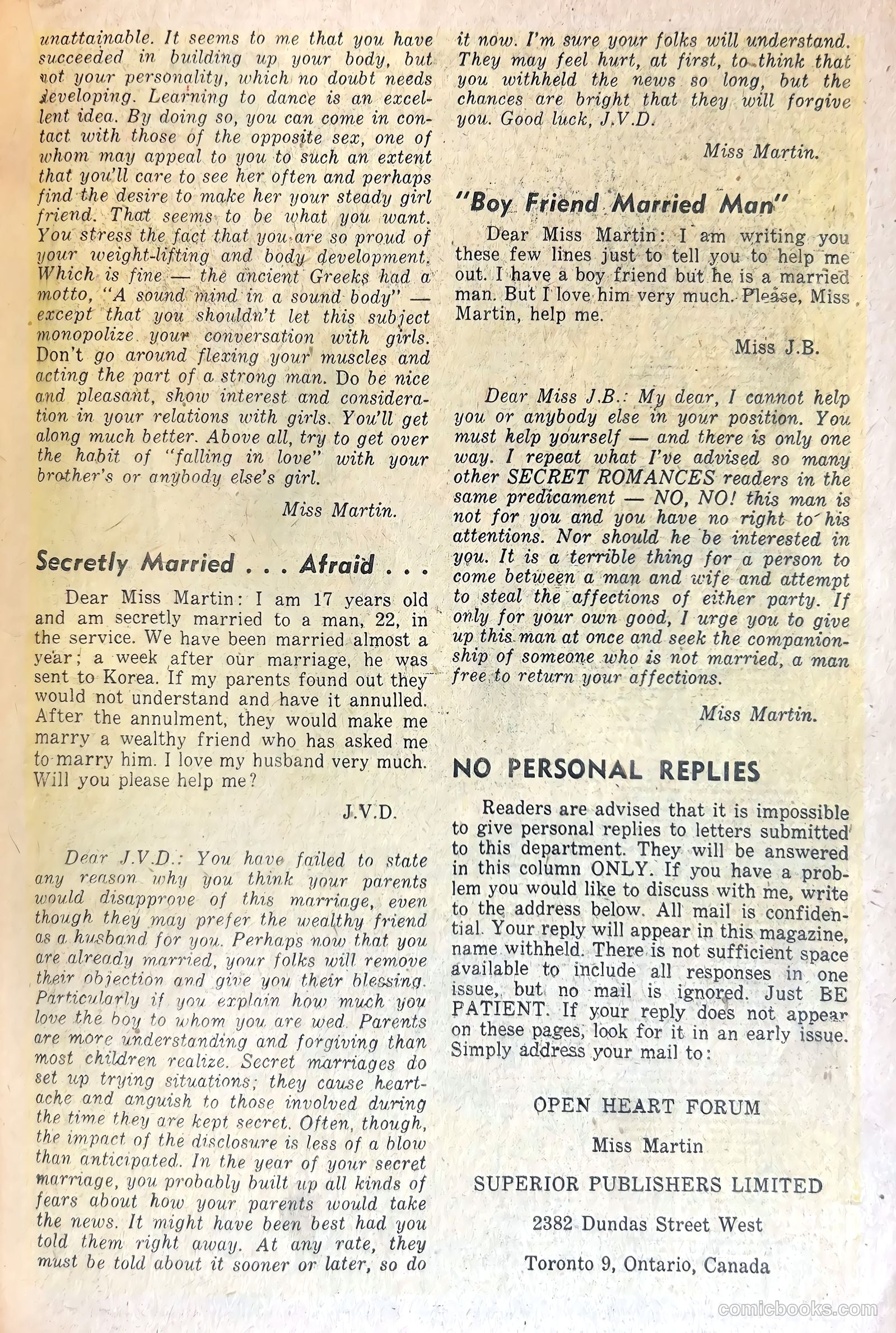 Secret Romances #12 — page 19 of 36