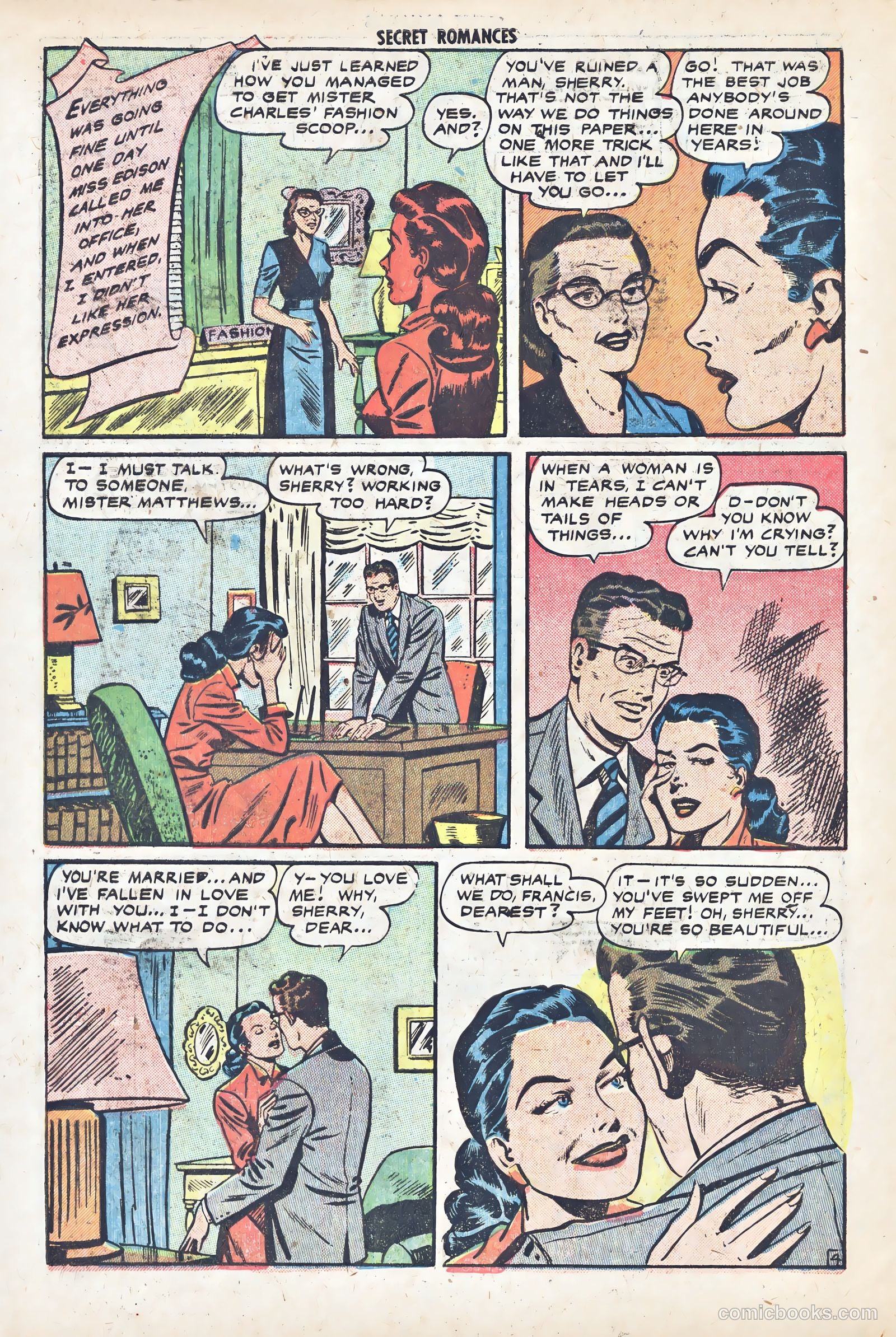 Secret Romances #17 — page 30 of 36