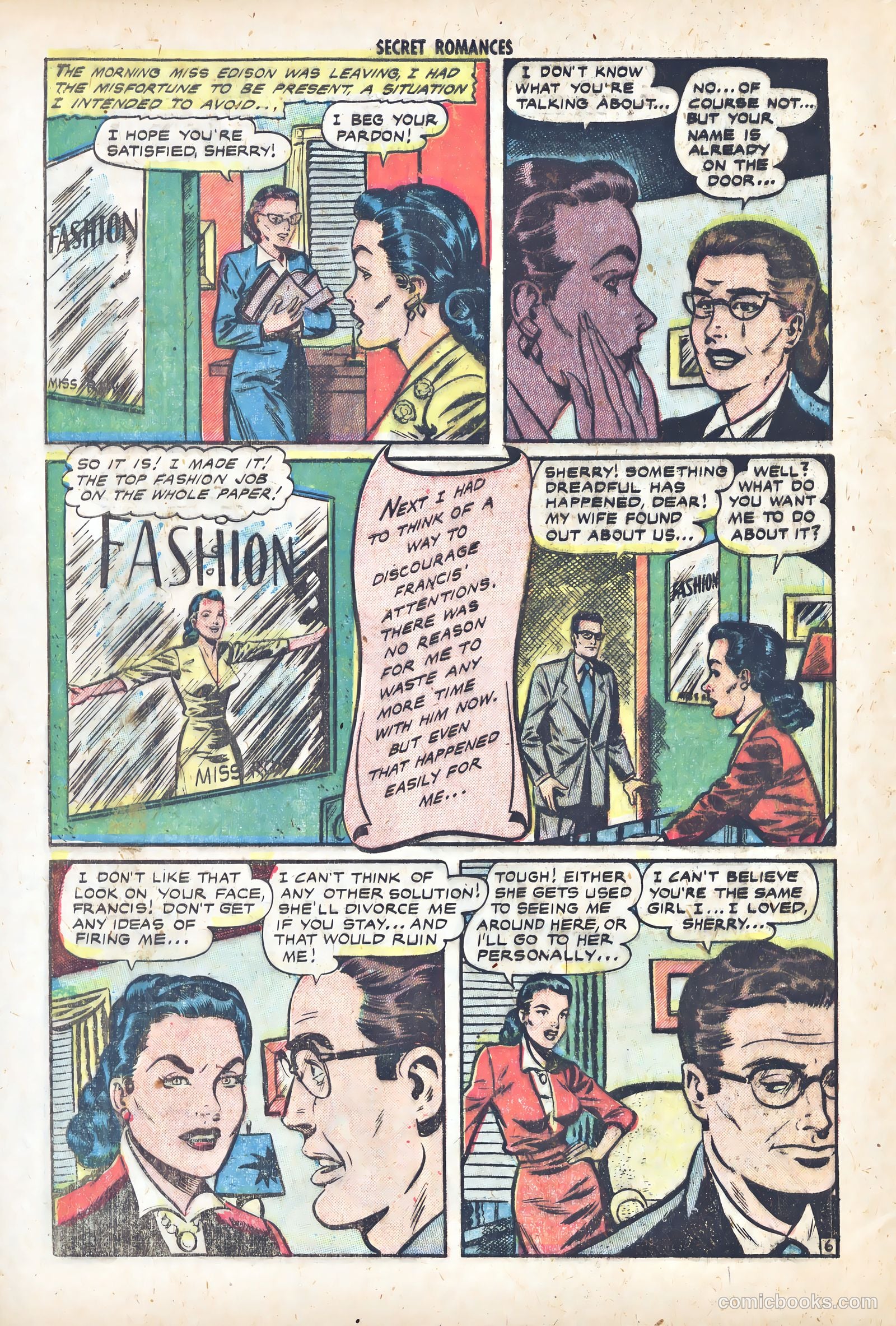 Secret Romances #17 — page 32 of 36