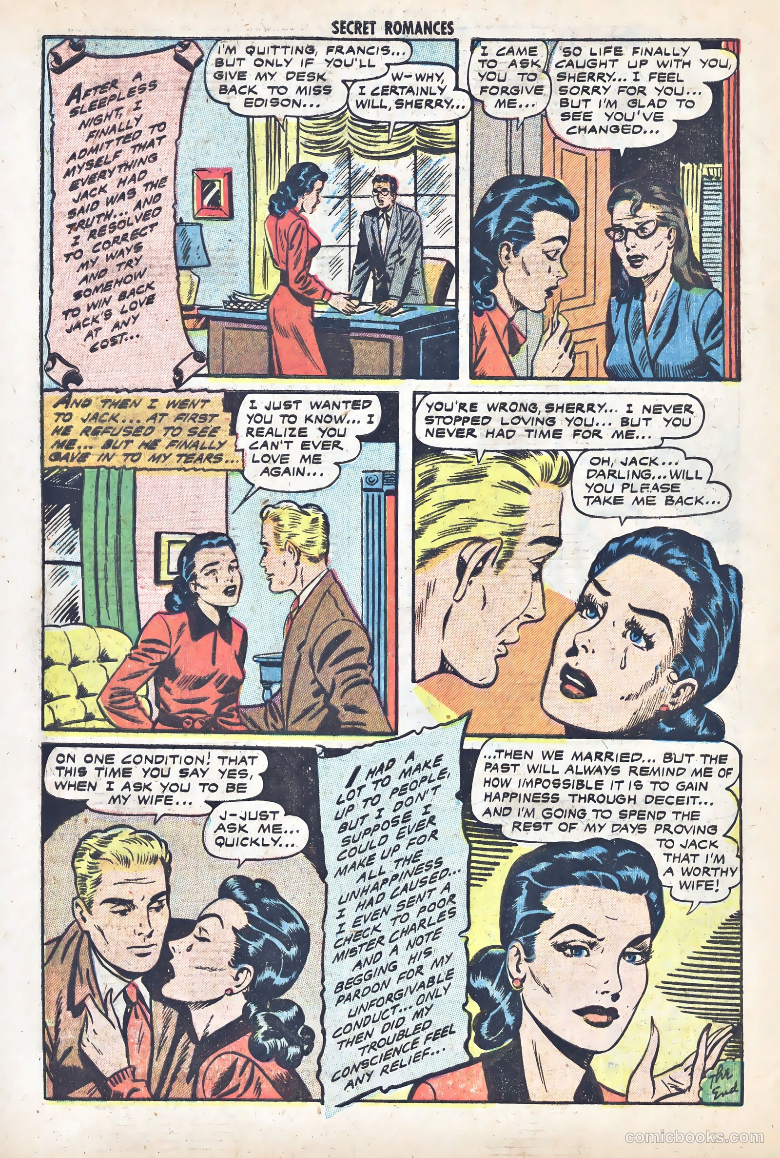 Secret Romances #17 — page 34 of 36